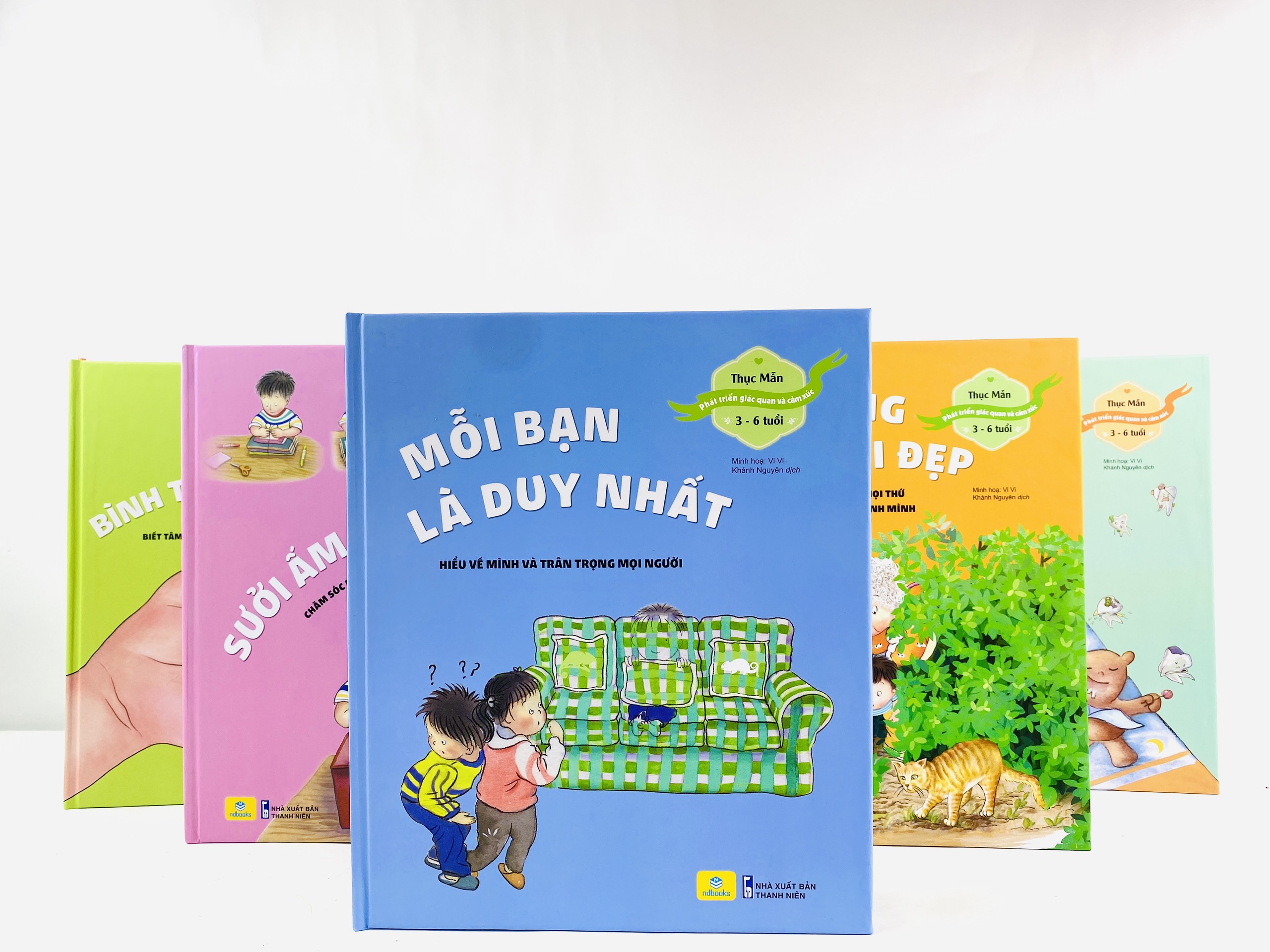 Sách - Phát Triển Giác Quan Và Cảm Xúc 3 - 6 Tuổi - ndbooks