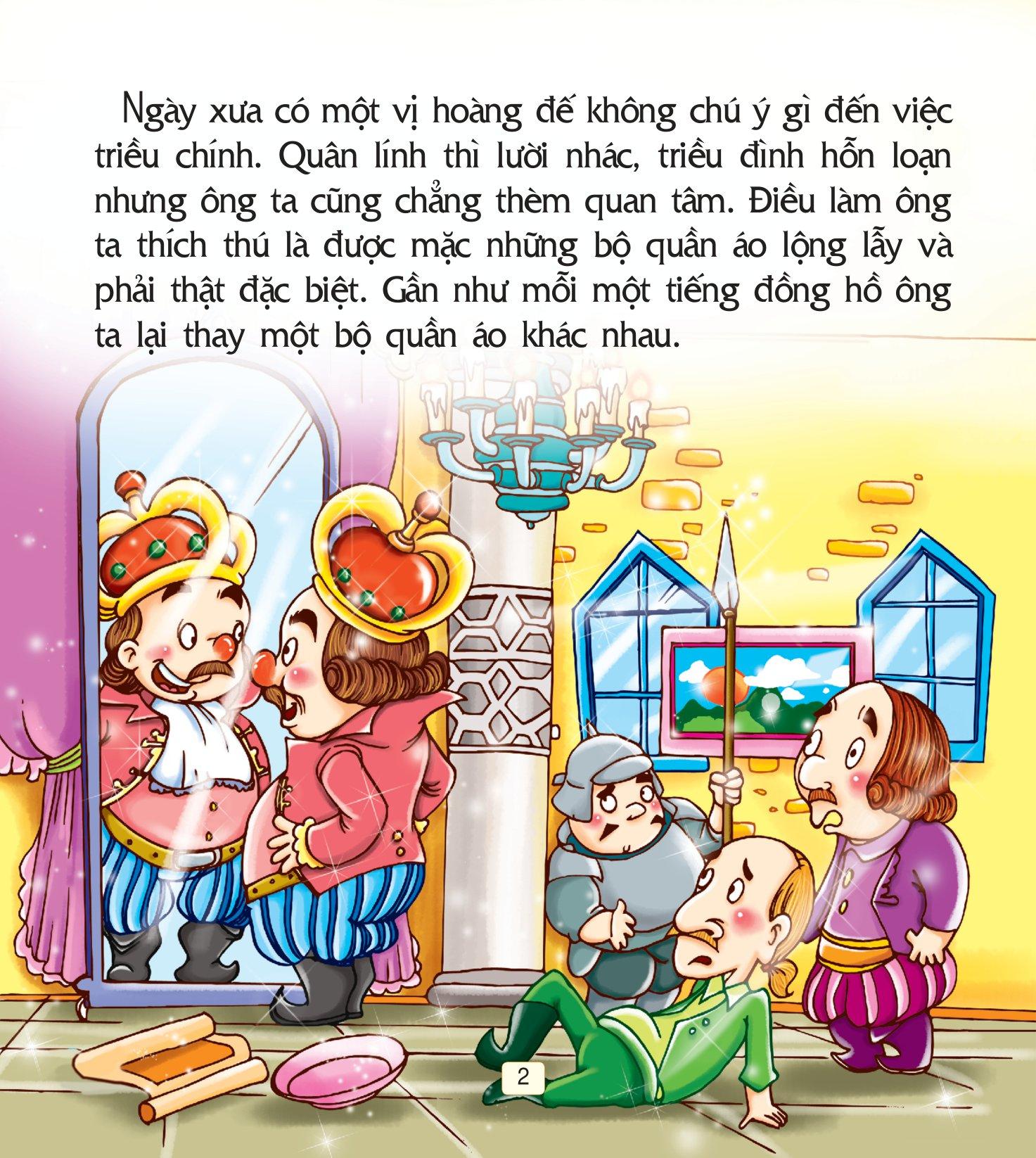 Truyện Cổ Tích Thế Giới Hay Nhất - Bộ Quần Áo Mới Của Hoàng Đế (Tái Bản)