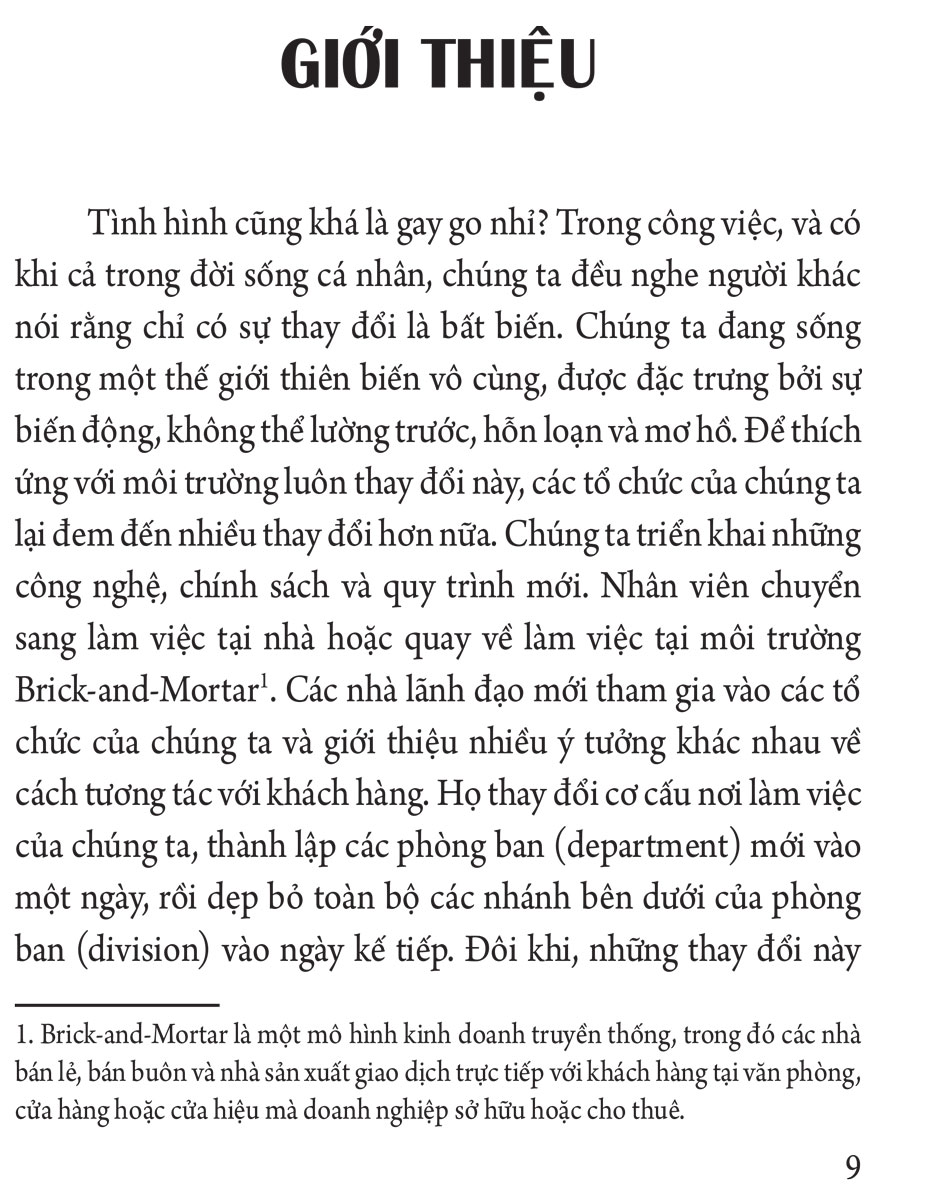 Quản Lí Quy Trình Và Con Người Để Thay Đổi Thành Công - ML