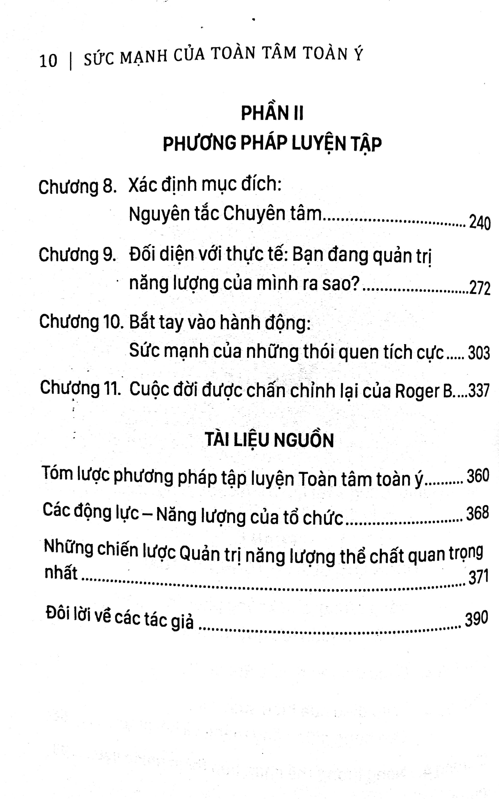 Sức Mạnh Của Toàn Tâm Toàn Ý (Tái Bản 2018)