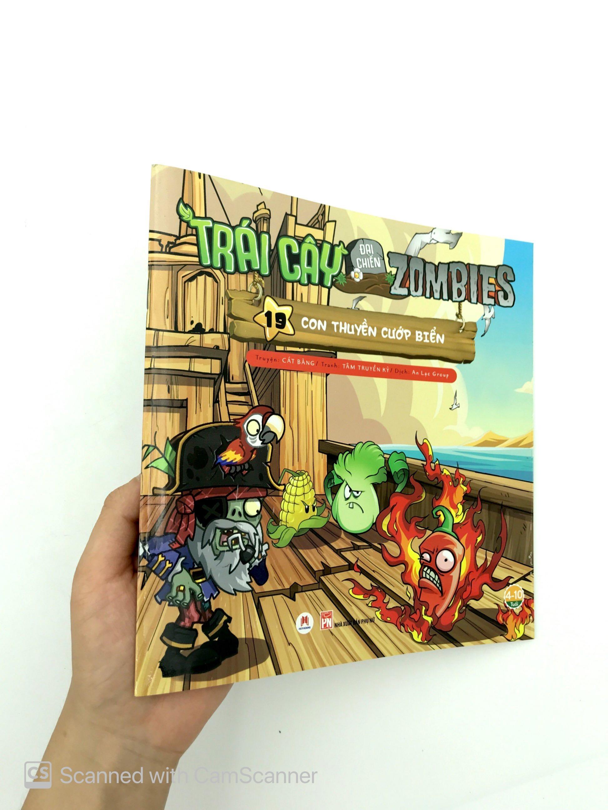 Trái Cây Đại Chiến Zombie - Tập 19: Con Thuyền Cướp Biển (Tái Bản)