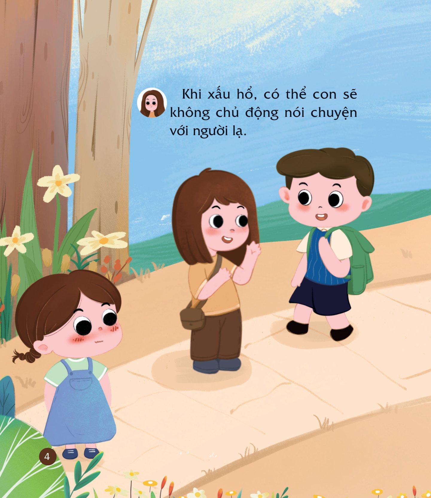Sách Cùng Con Nuôi Dưỡng Cảm Xúc Tích Cực - Con Không Xấu Hổ