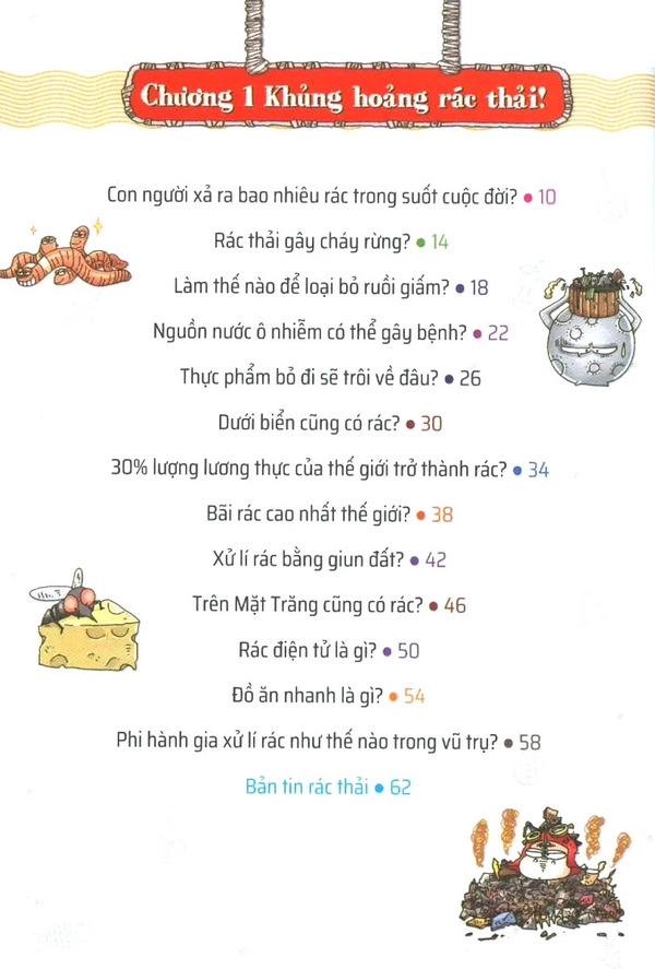 Quiz! Khoa Học Kì Thú - Khủng Hoảng Rác Thải (Tái Bản 2024)