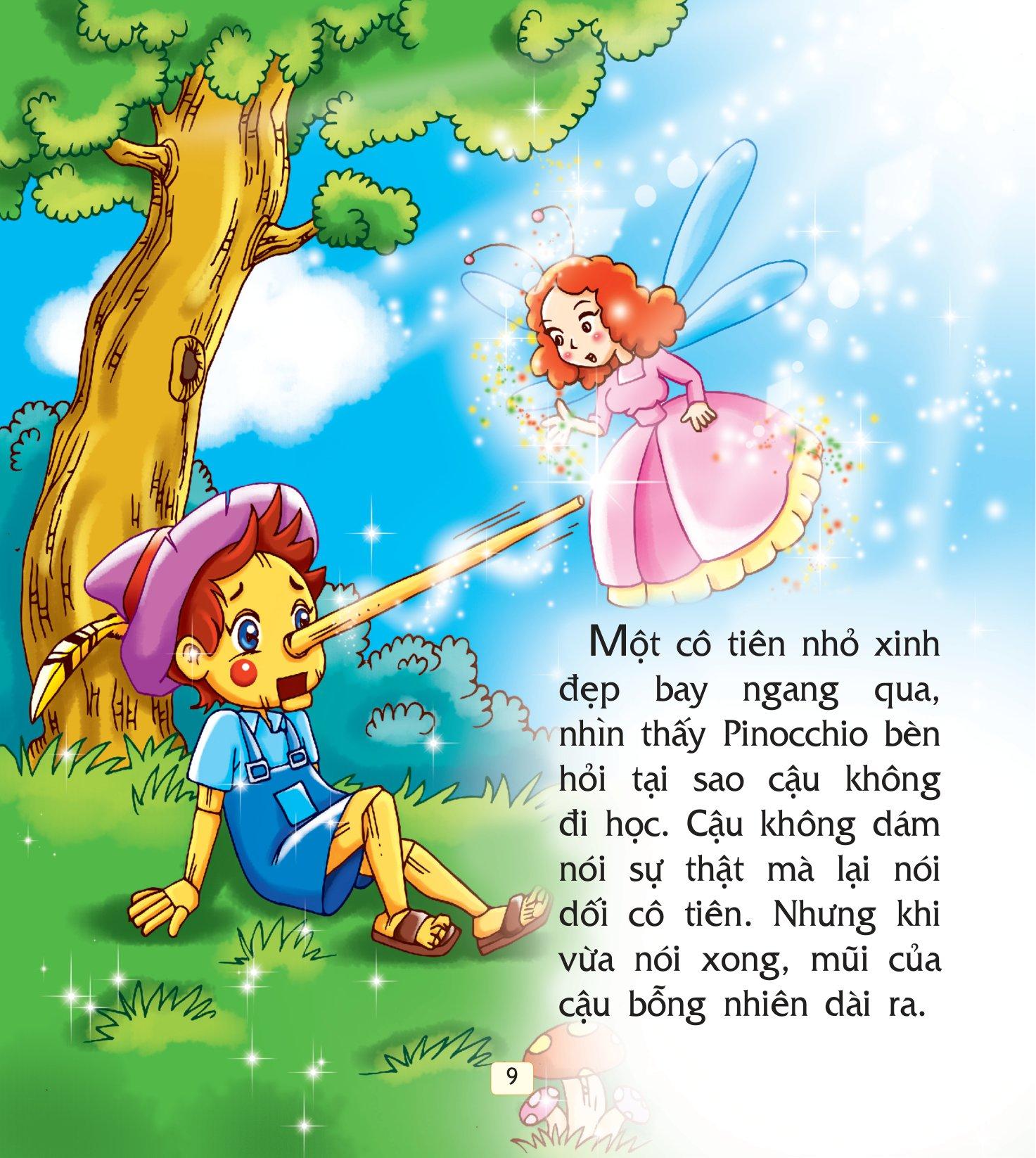 Truyện Cổ Tích Thế Giới Hay Nhất - Pinochio Cậu Bé Người Gỗ (Tái Bản)