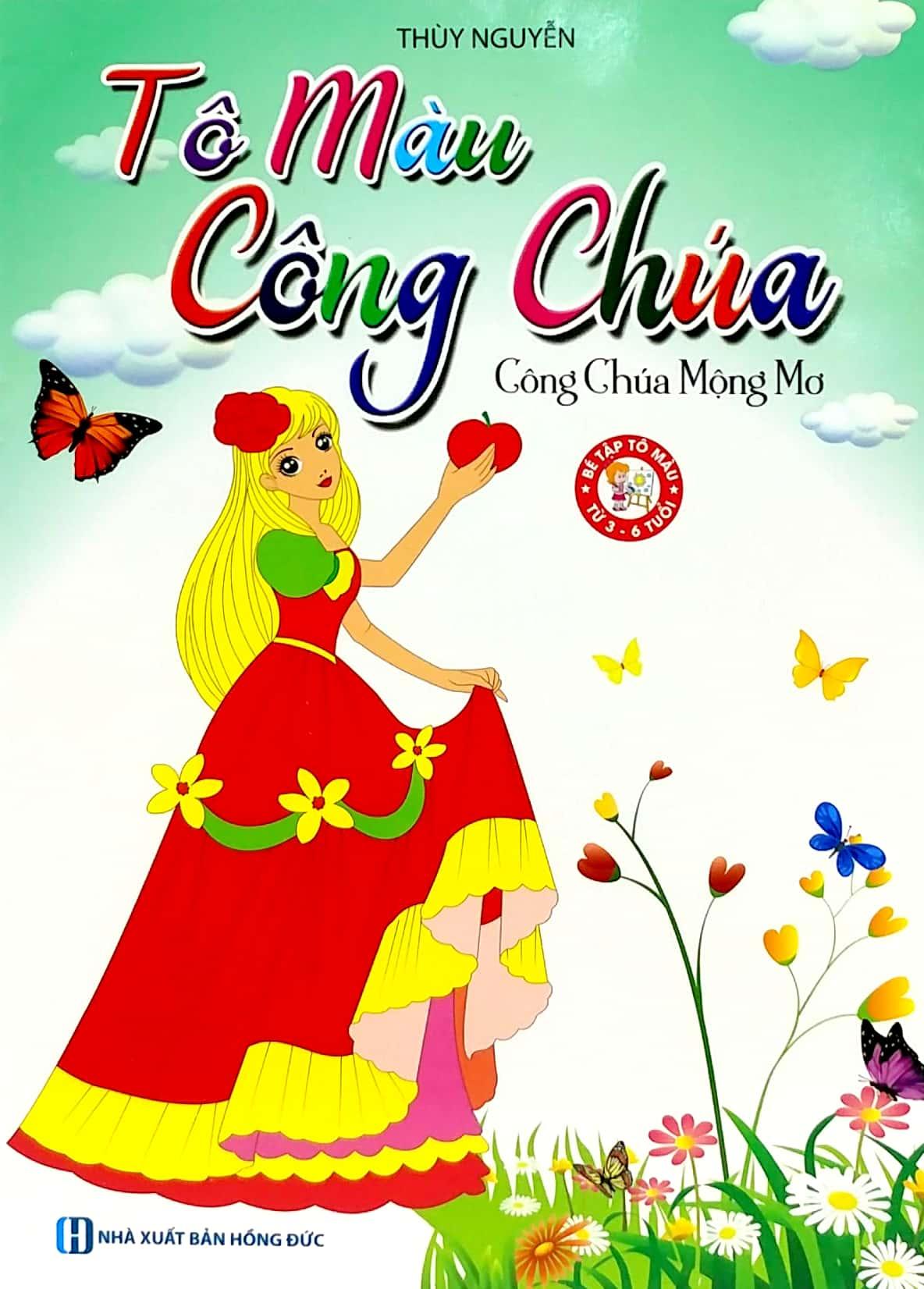 Bộ Túi Tô Màu Công Chúa (Bộ 5 Cuốn)
