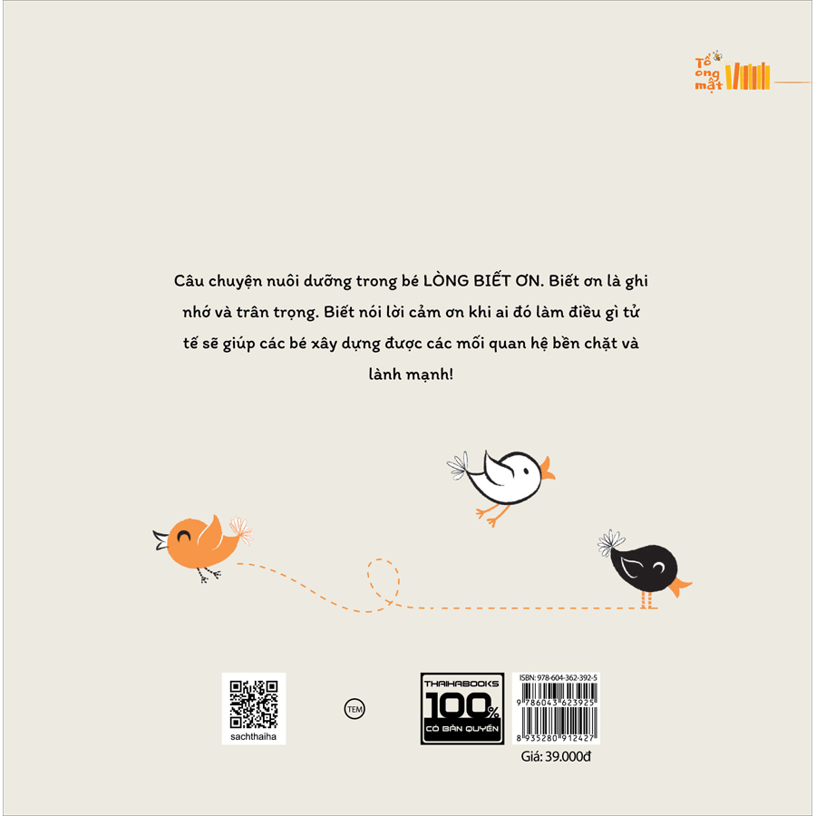 Chập chững lớn lên - Cảm ơn nhé!