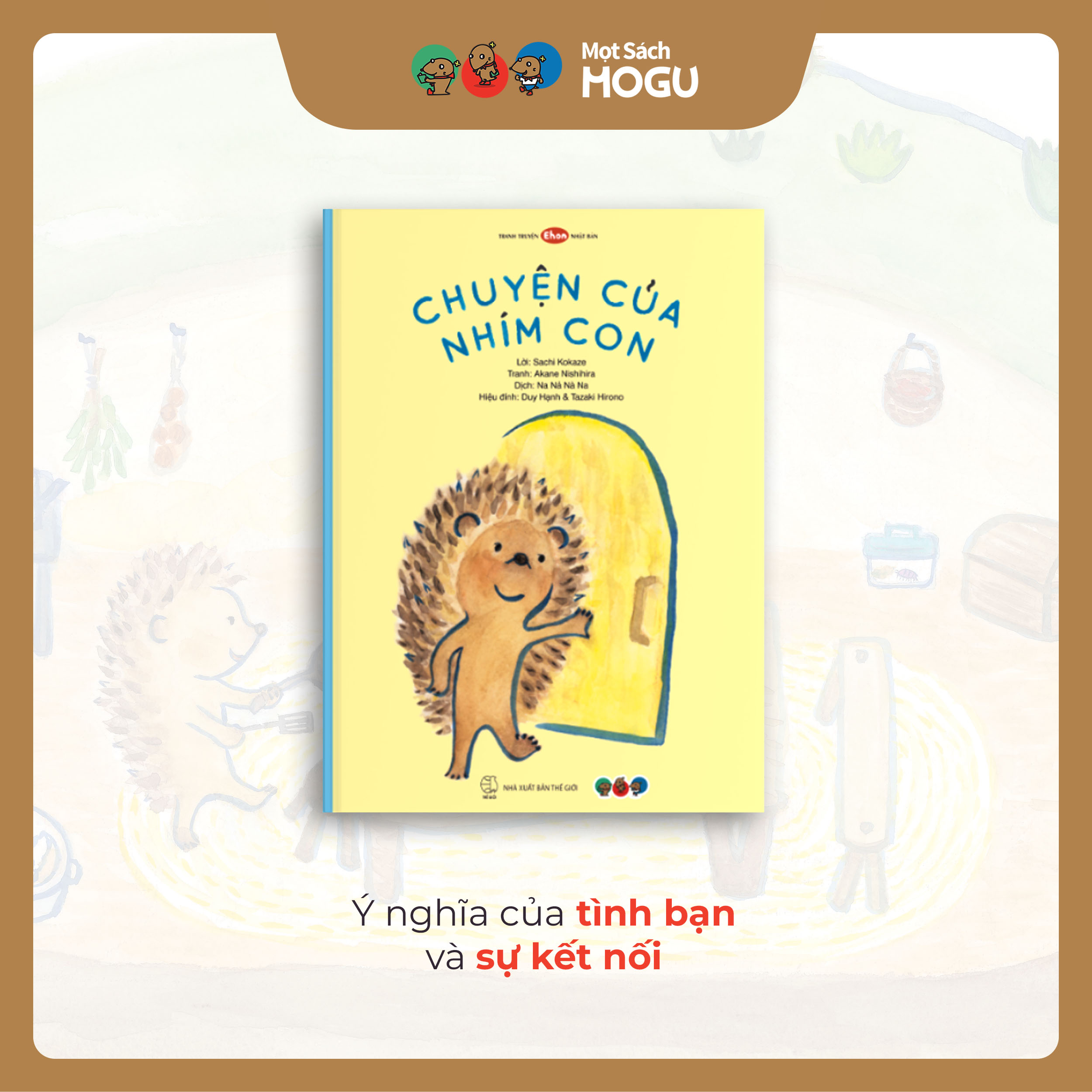 Truyện Ehon bé 3-4-5 tuổi - Bộ 4 cuốn Phát triển cảm xúc