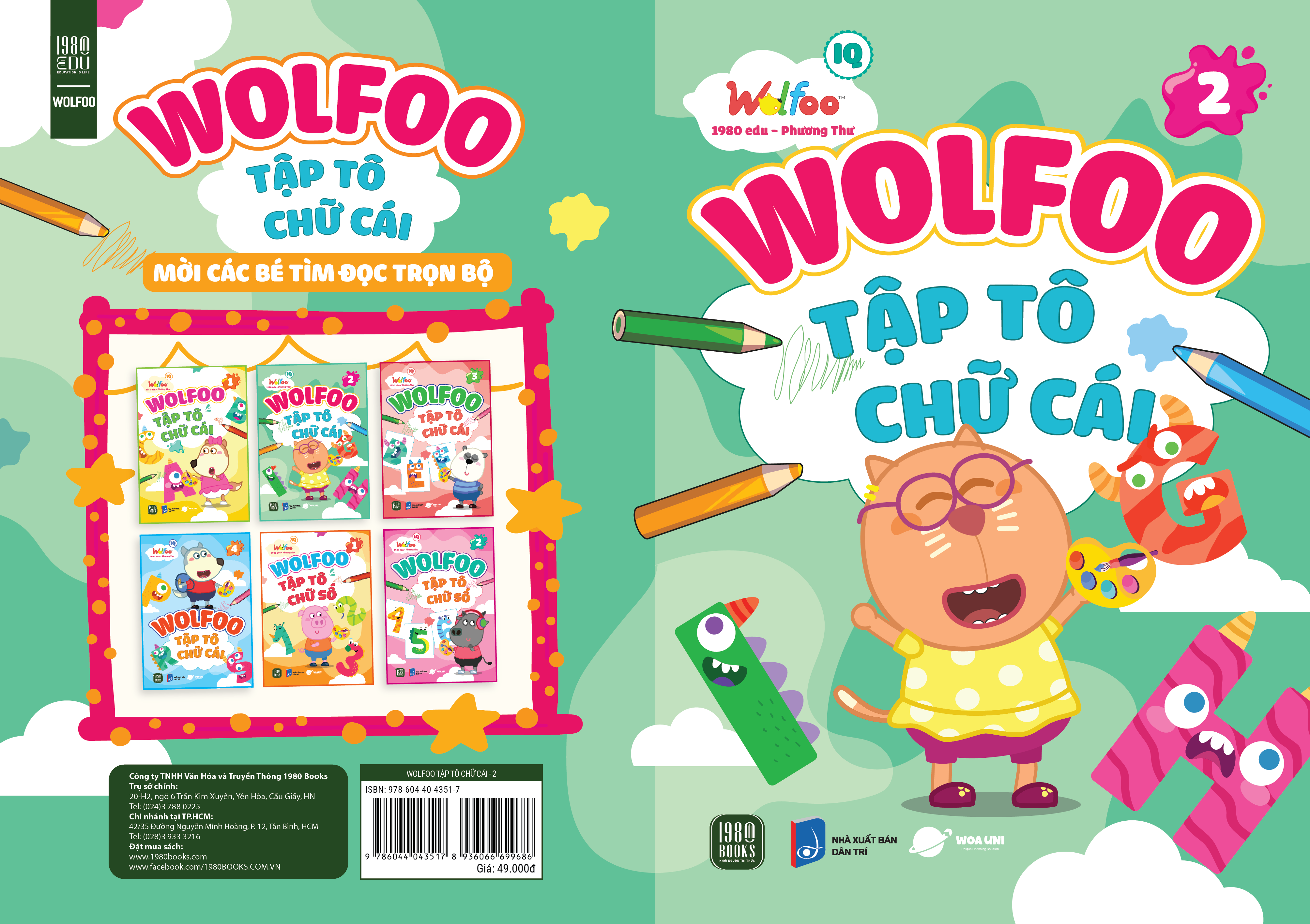 Wolfoo Tập Tô Chữ Cái Tập 2