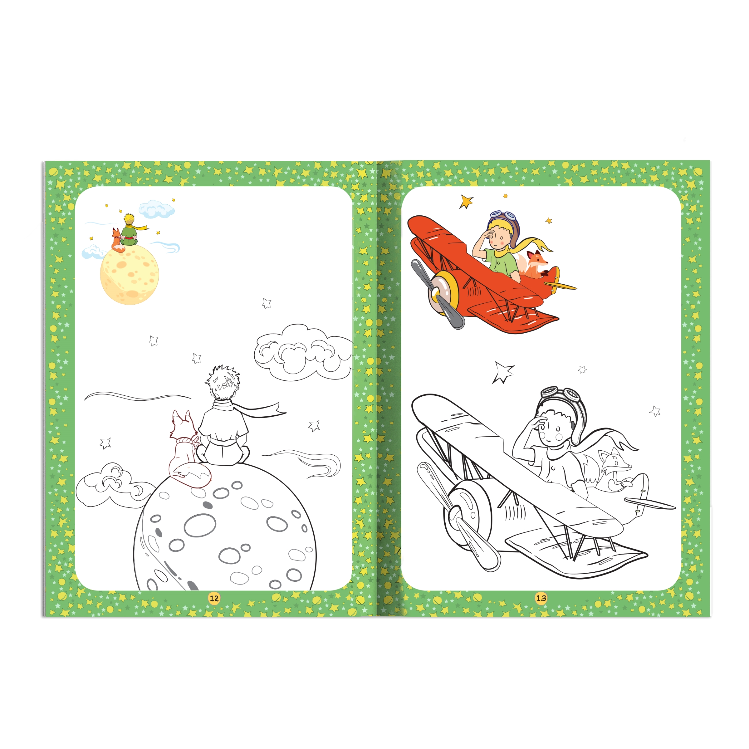 Tô màu: Hoàng Tử Bé và Capybara (Cuốn lẻ và Combo)