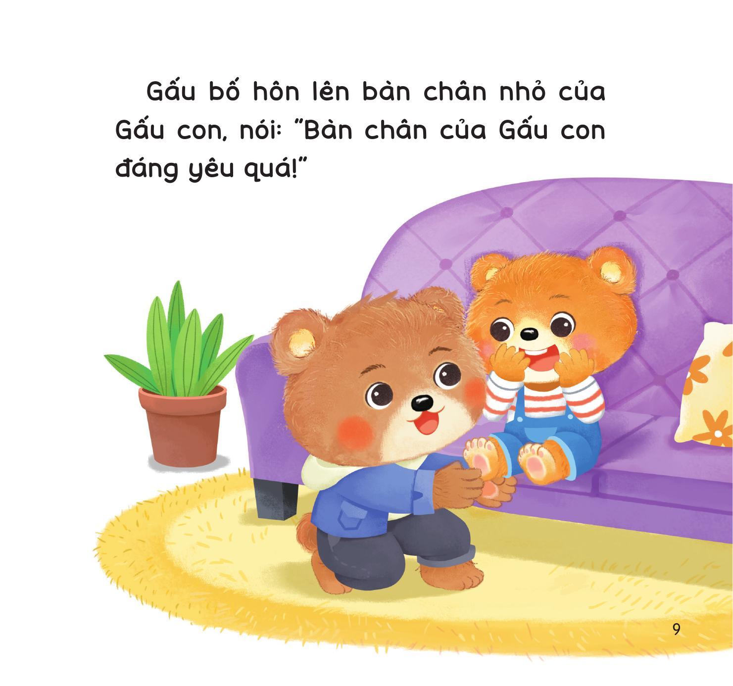 Sách - Bé Lớn Lên Cùng Những Câu Chuyện Nhỏ - Bé Biết Yêu Thương