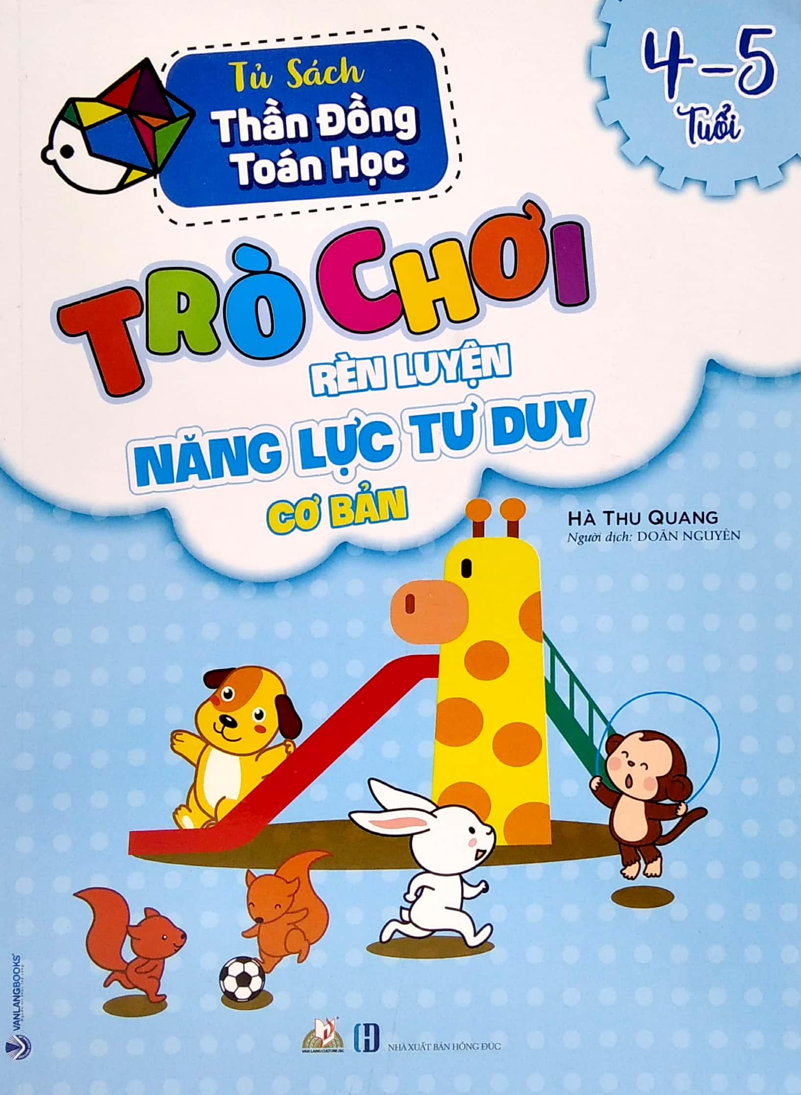 Trò Chơi Rèn Luyện Năng Lực Tư Duy Cơ Bản (4 -5 Tuổi)