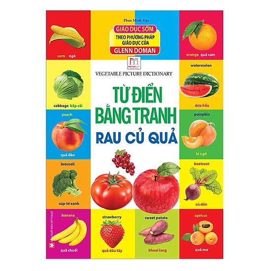 Sách Combo Từ Điển Bằng Tranh Thế Giới Động Vật /Từ Điển Bằng Tranh Rau củ quả (Tái bản)