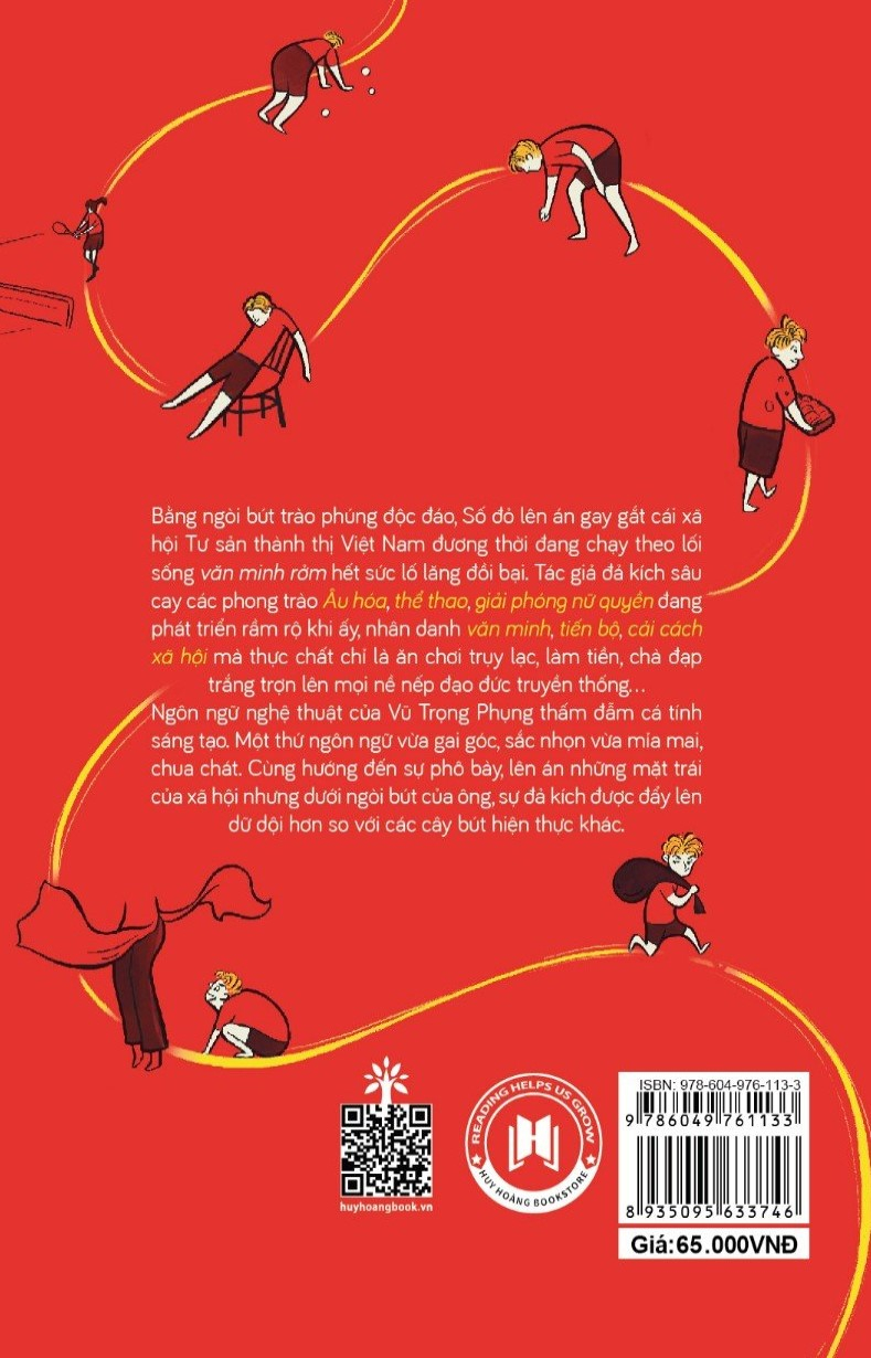 Sách- Số Đỏ (Vũ Trọng Phụng tái bản 2024) - 2HBooks