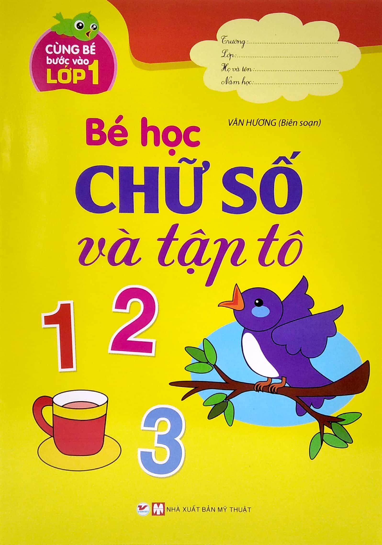 Bộ Sách Bé Tập Tô - Cùng Bé Bước Vào Lớp 1 (Bộ 6 Cuốn)