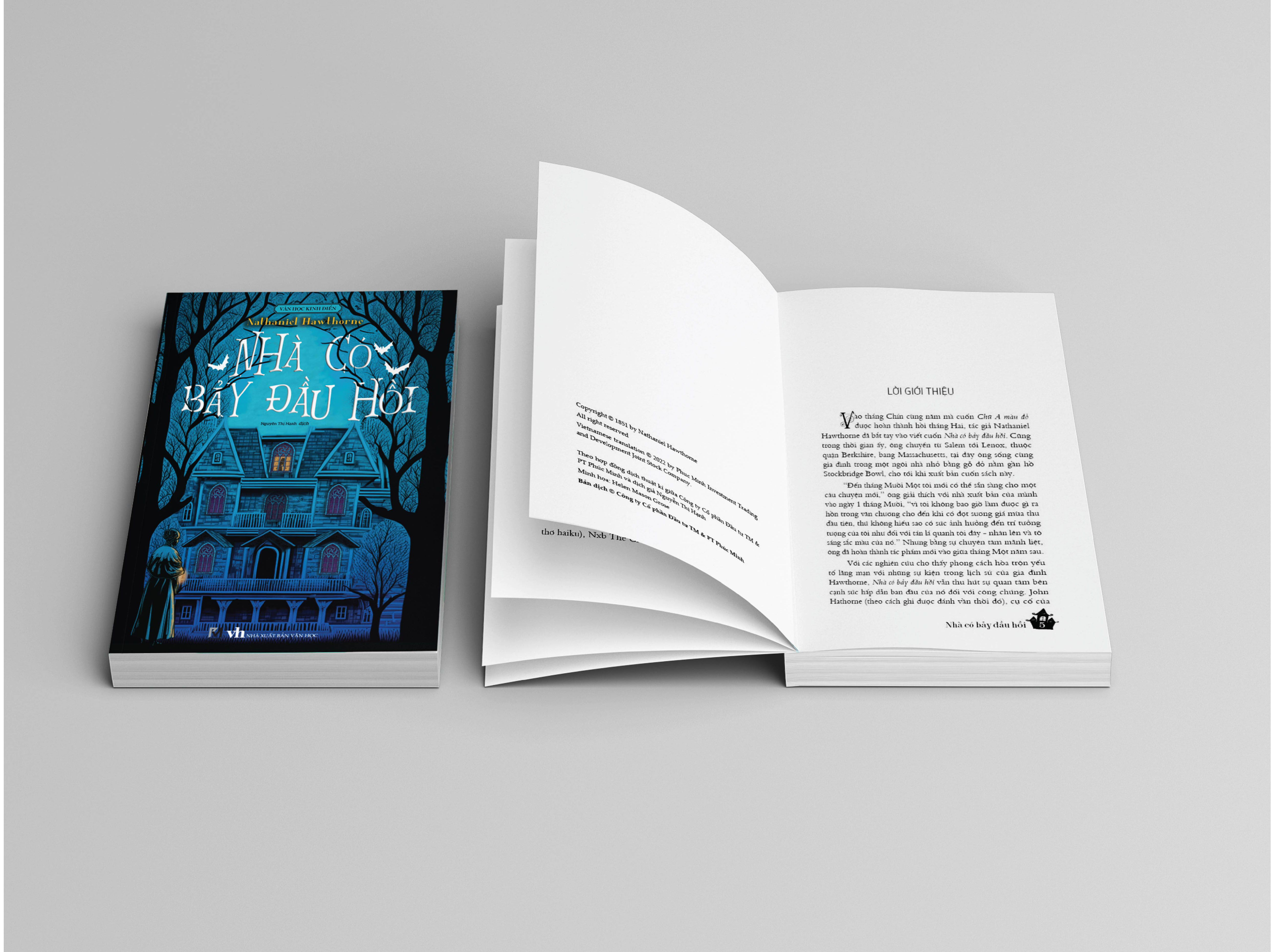 Sách Văn Học Trinh Thám Cổ Điển - Nhà Có Bảy Đầu Hồi - Phúc Minh Books