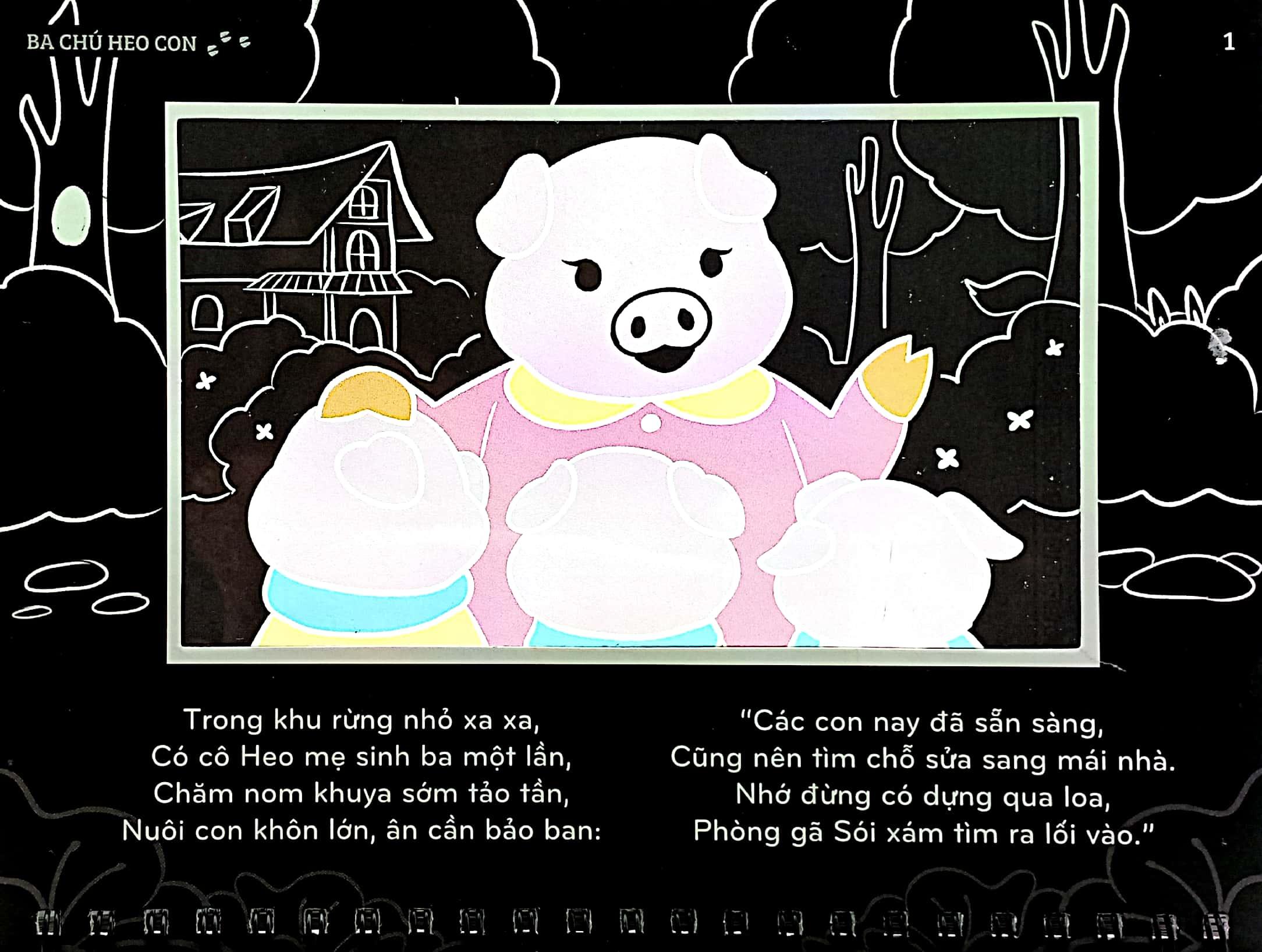 Sách Chiếu Bóng Thần Kỳ - Ba Chú Heo Con