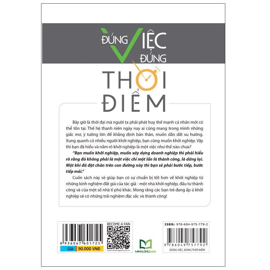 Đúng Việc Đúng Thời Điểm