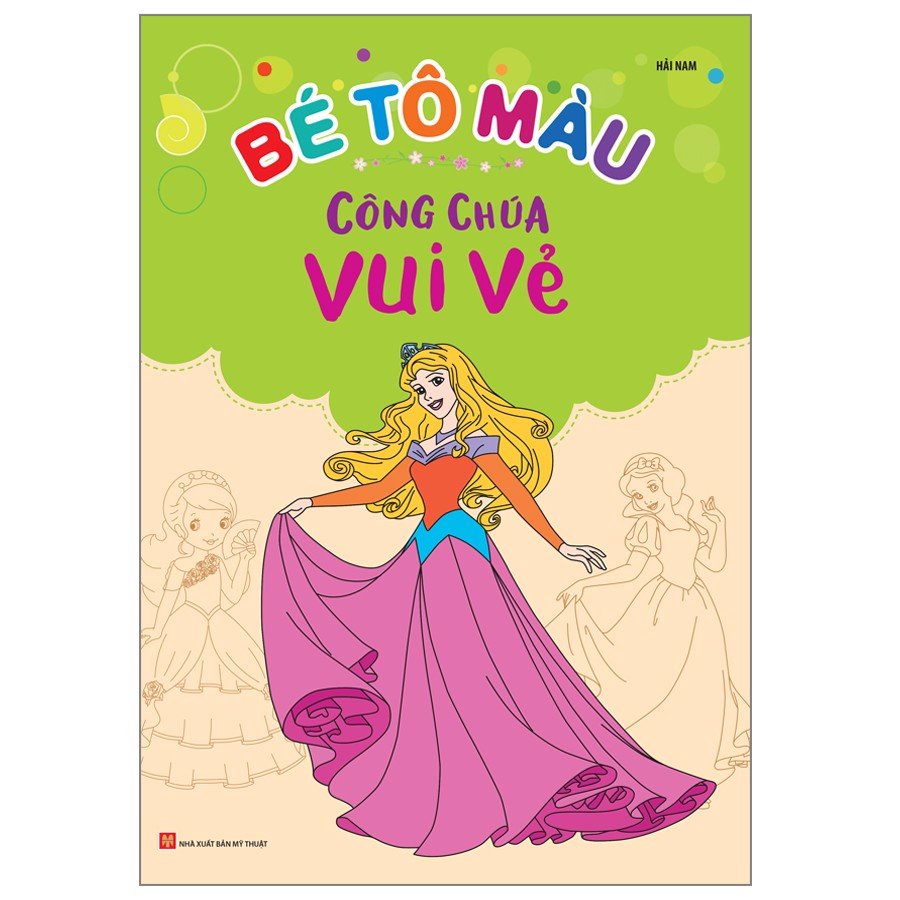 Sách- Túi Bé Tô Màu Công Chúa ( 6 Cuốn ) (ML)
