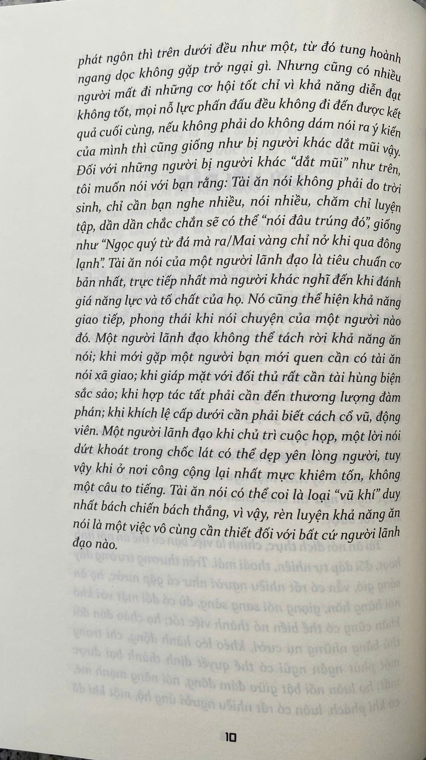 Tứ Thư Lãnh Đạo - Thuật Dụng Ngôn