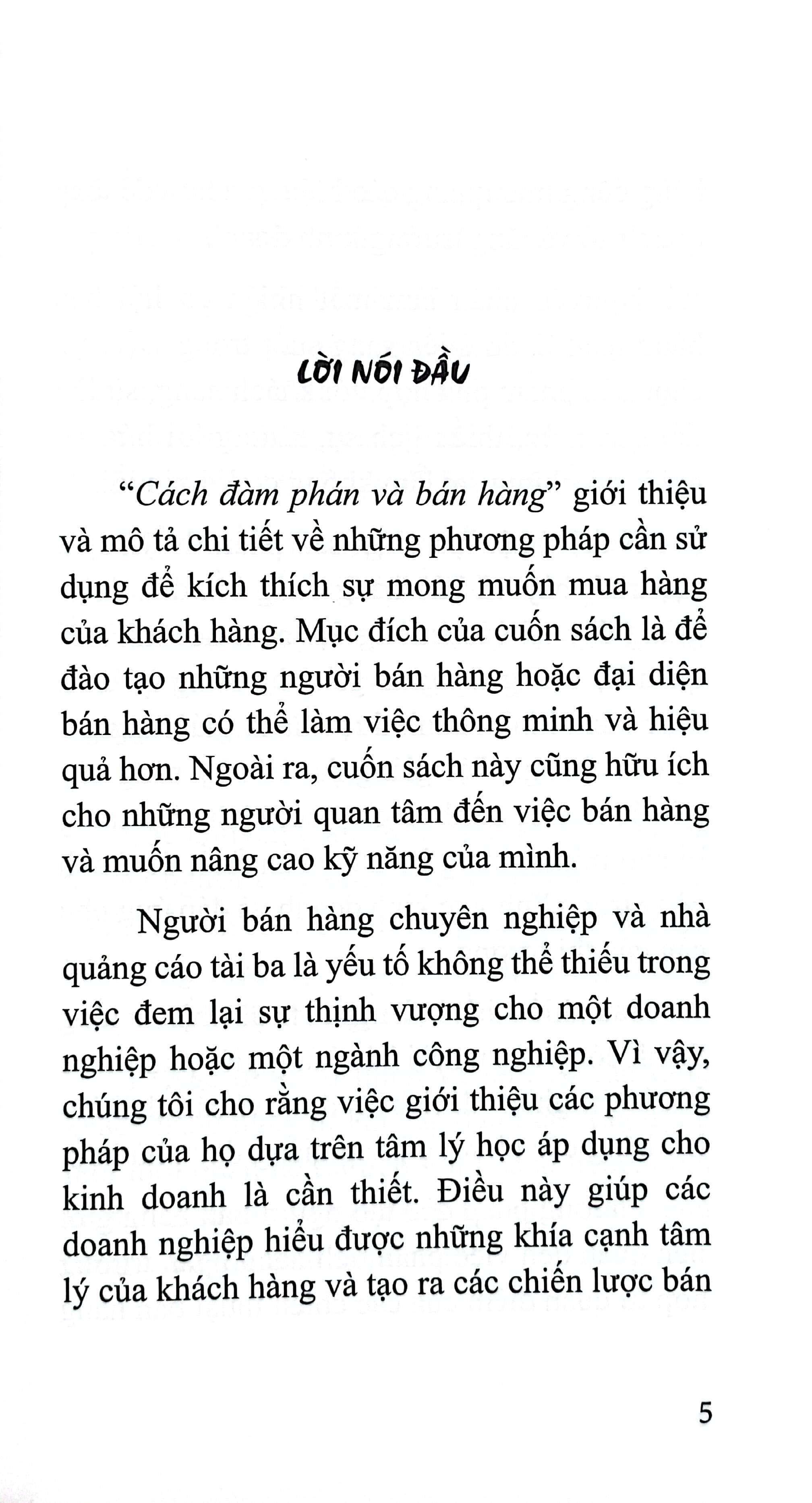 Sách - Cách Đàm Phán Và Bán Hàng