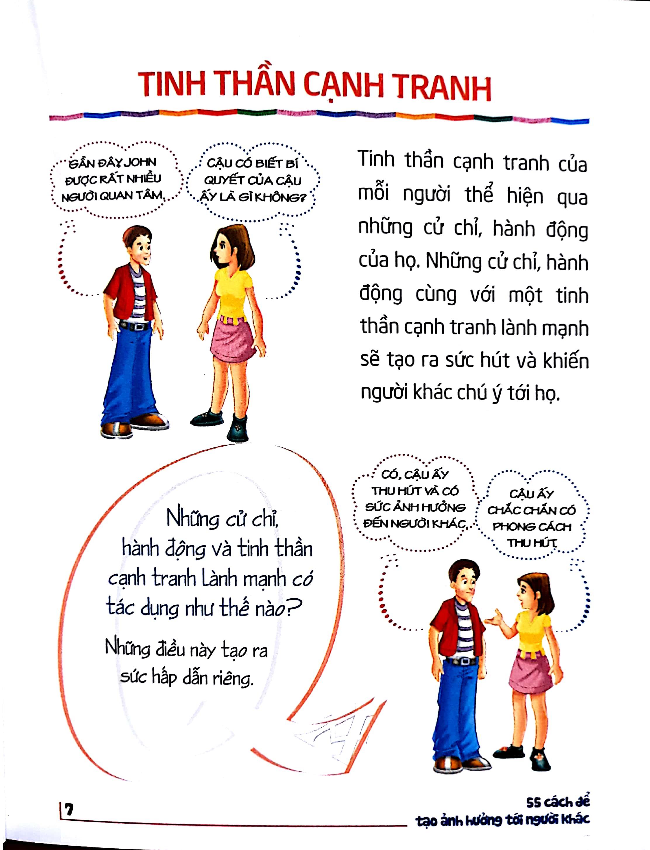Tủ Sách Kĩ Năng Sống Dành Cho Học Sinh - 55 Cách Để Tạo Ảnh Hưởng Tới Người Khác