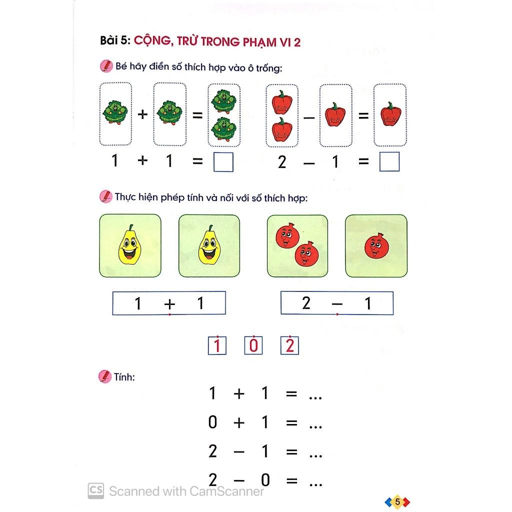 Bé Làm Quen Với Toán 5-6 - Bản Quyền