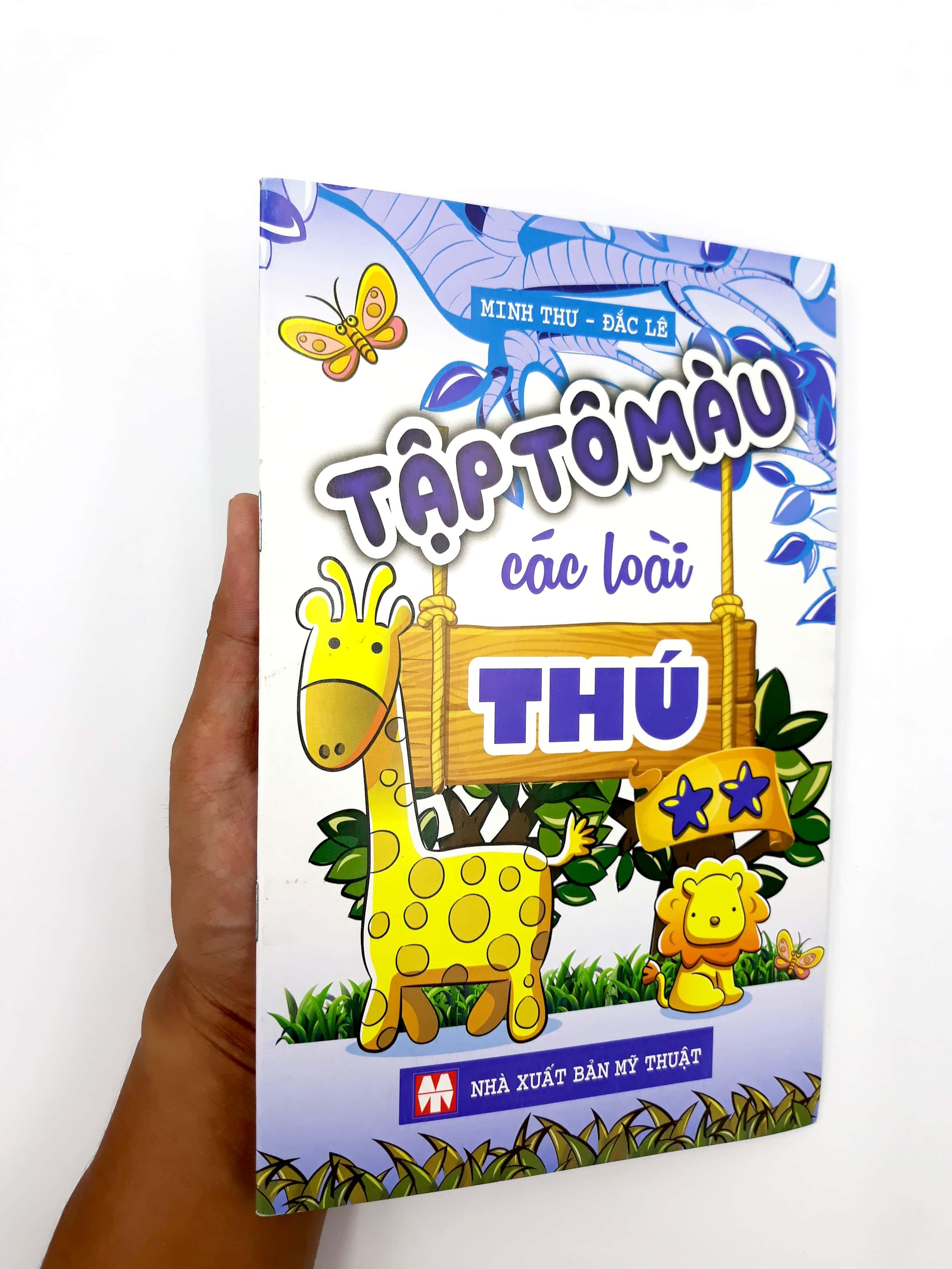 Tập Tô Màu Các Loài Thú 2