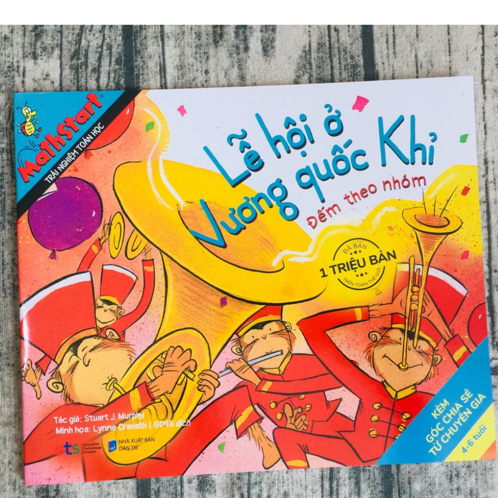 Mathstart Trải Nghiệm Toán Học: Lễ Hội Ở Vương Quốc Khỉ