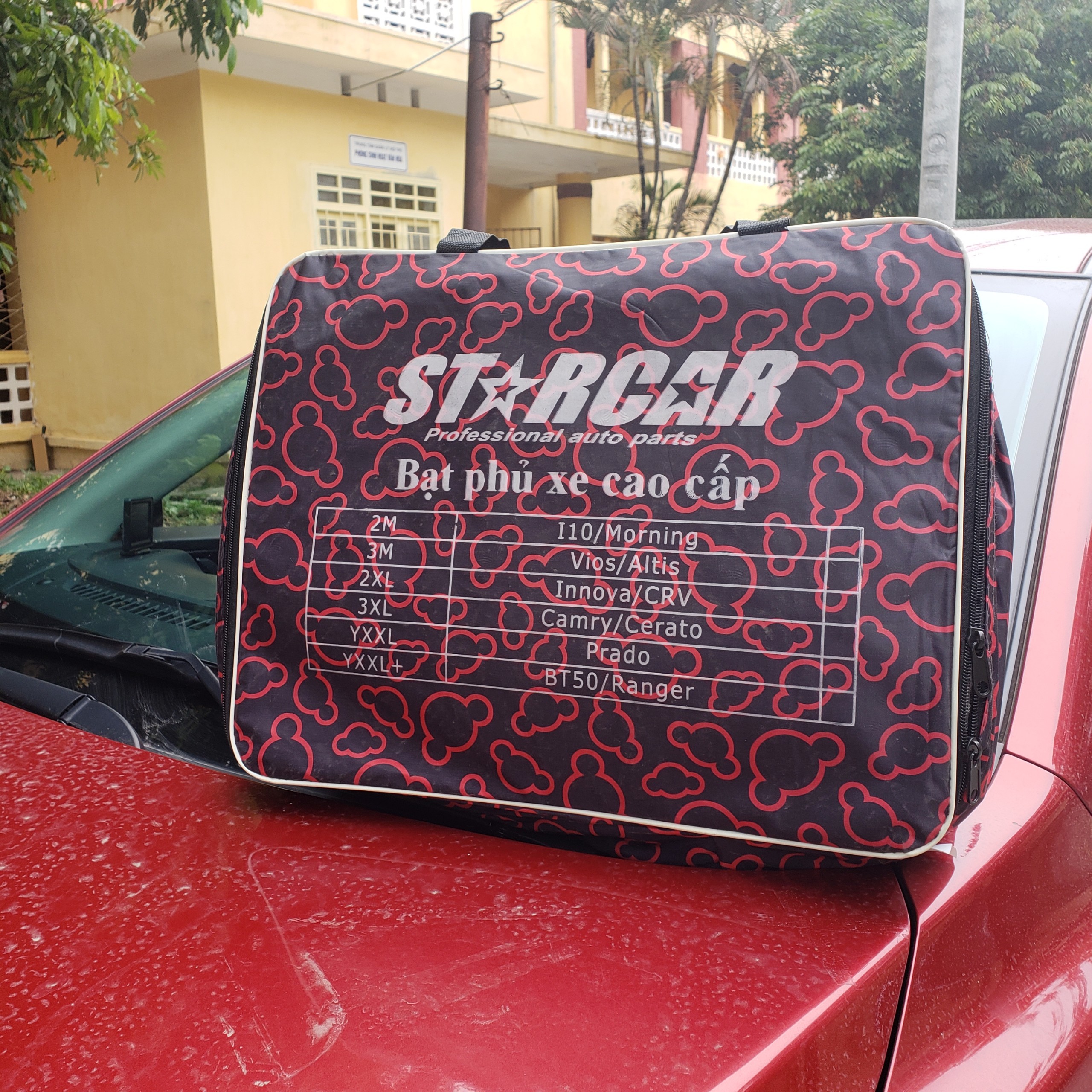 Bạt phủ Xe Ô tô, Xe hơi tráng nhôm cao cấp STARCAR – Size 2XL