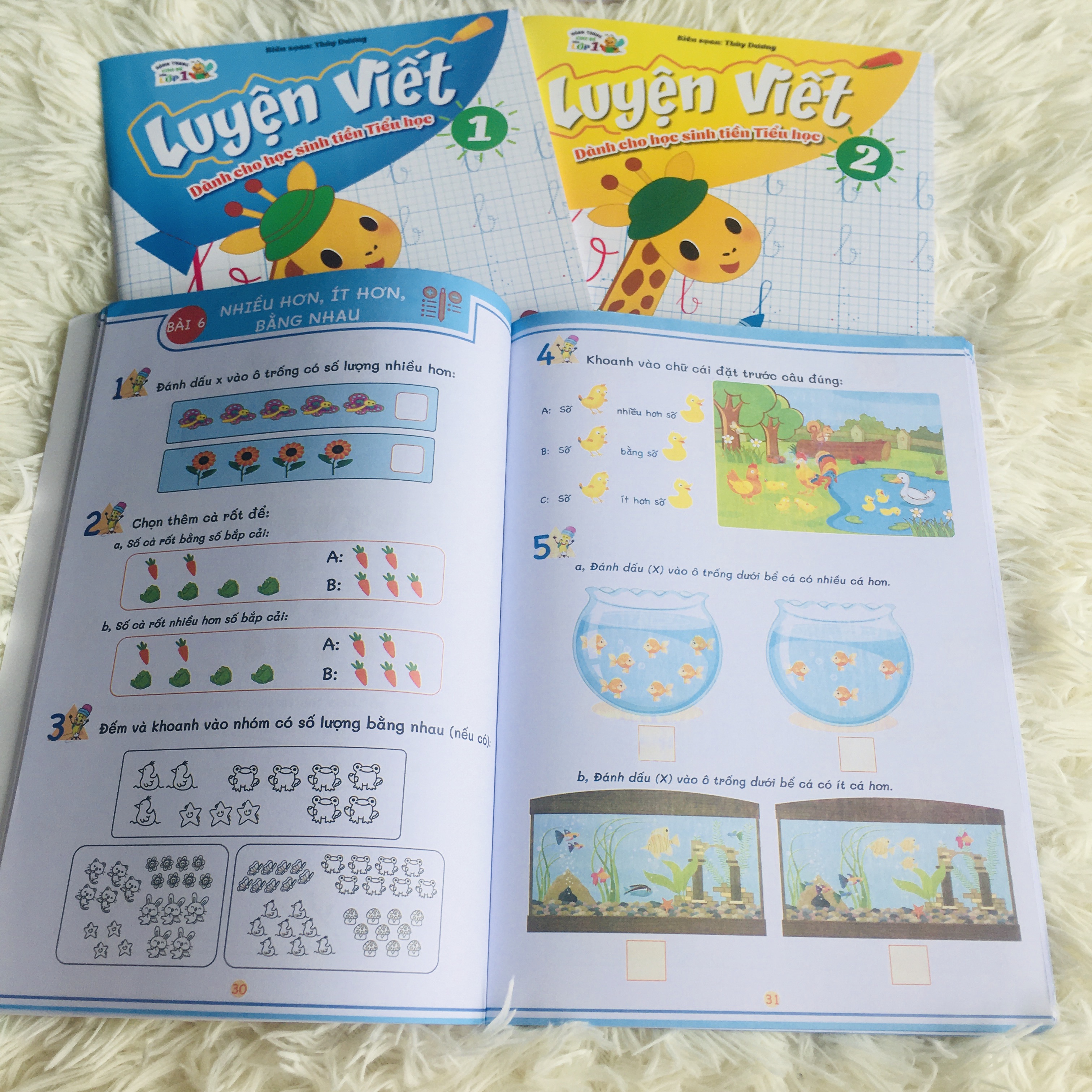 Sách- Combo 2 cuốn Sách Luyện Viết Tiền Tiểu Học quyển 1 và 2 (Hành trang cho bé vào Lớp 1)