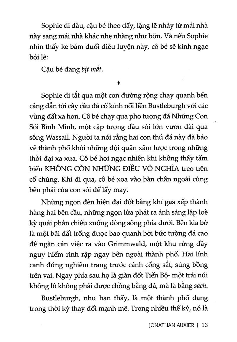 Sophie Quire Và Người Gác Truyện Cuối Cùng