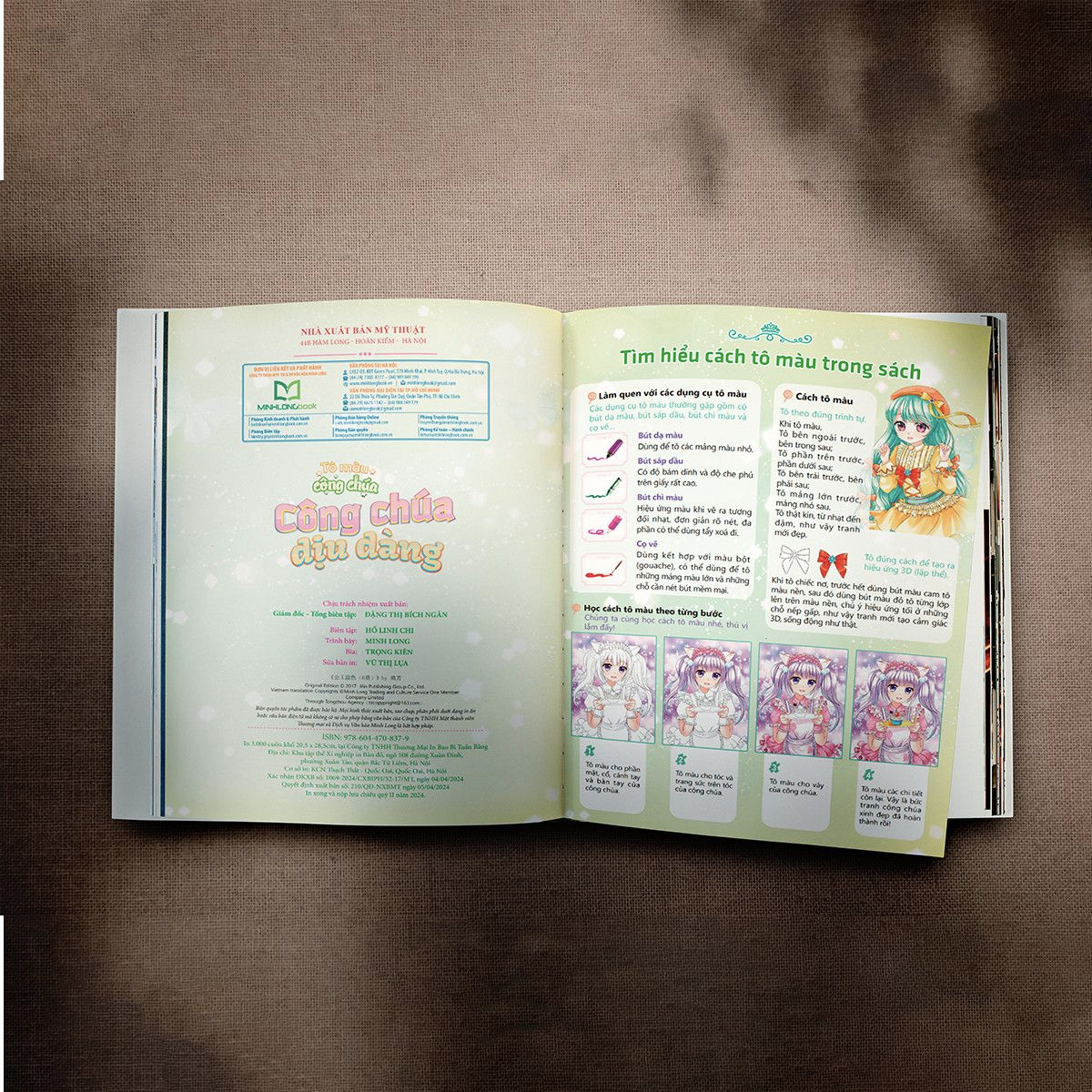 Combo Tô Màu Công Chúa (Túi 6 cuốn)