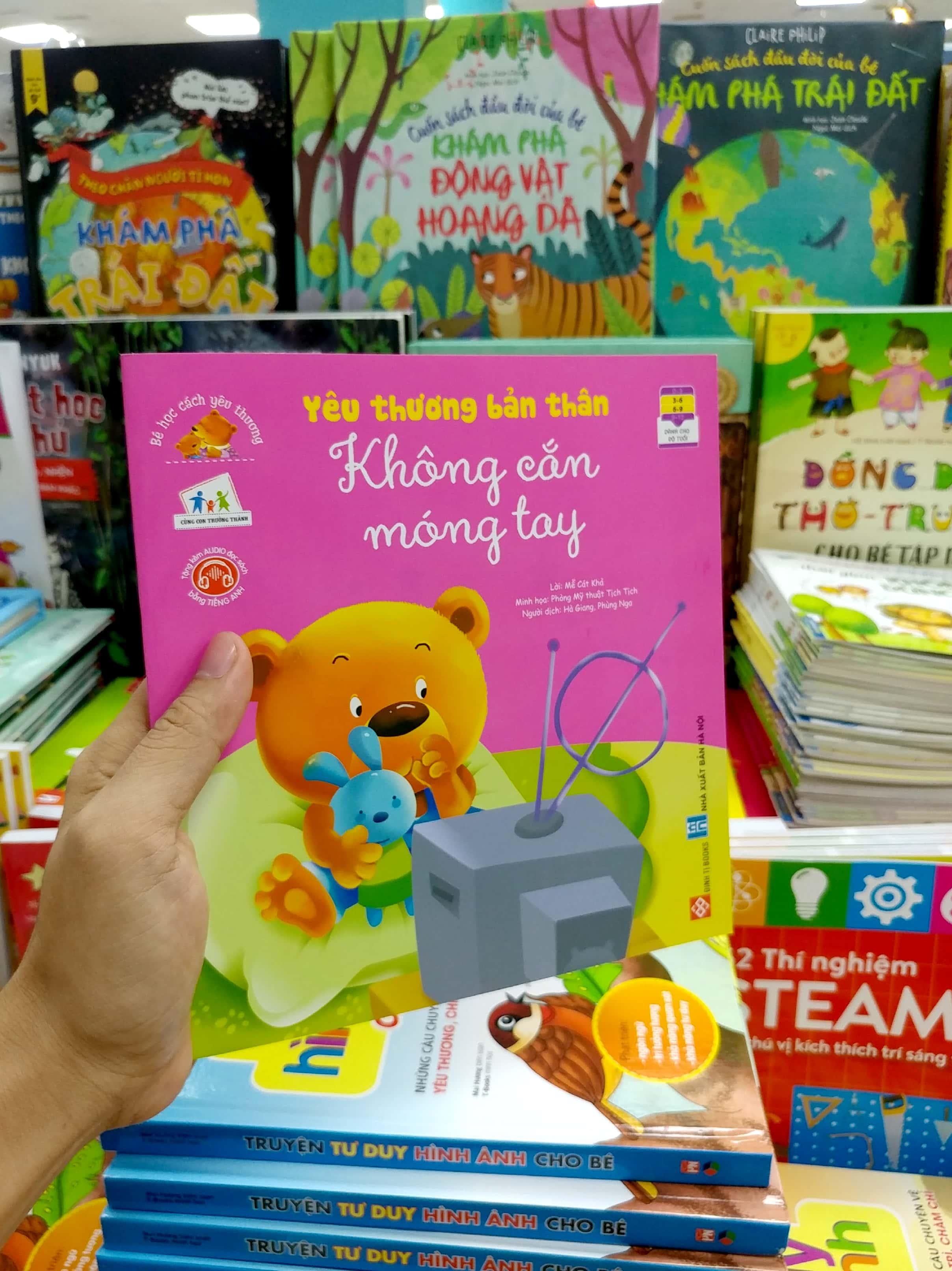 Sách Bé Học Cách Yêu Thương - Yêu Thương Bản Thân Không Cắn Móng Tay