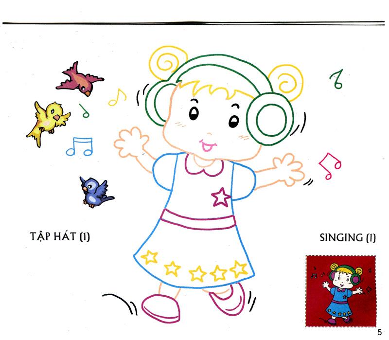 Bé Tập Tô Màu - Bé Ngoan