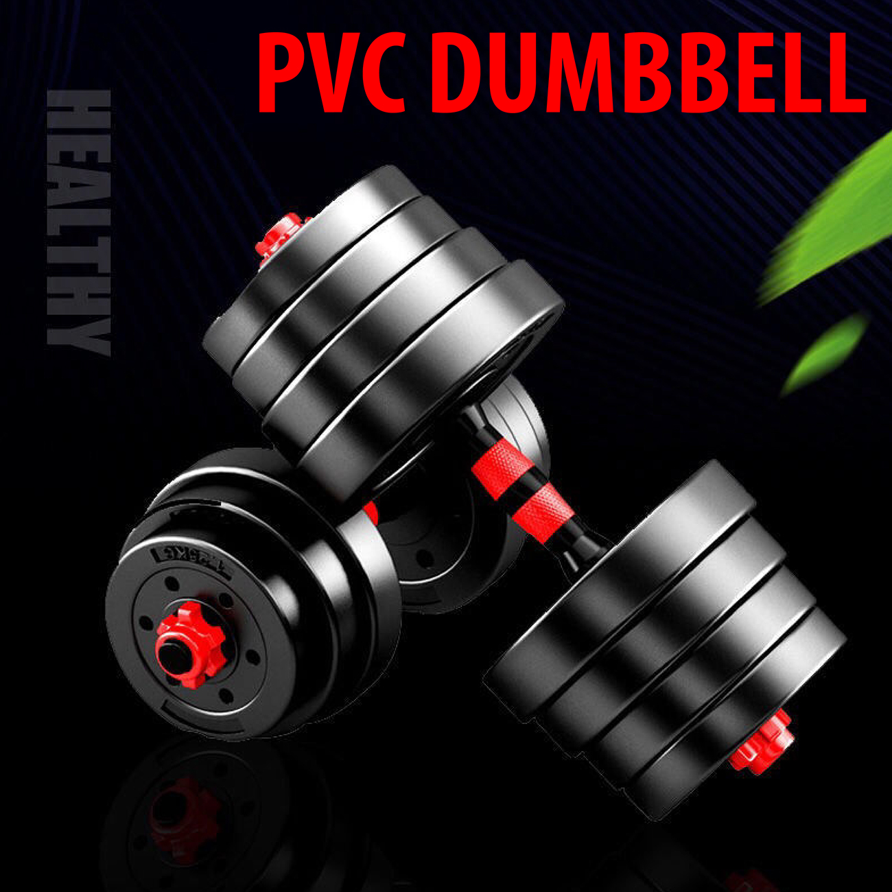 Tạ 20kg tập tay đẩy kết hợp, tạ nam nữ tập gym tập thon tay Giá tốt Hàng Chuẩn Chọn Lực Nặng Của Tạ Tùy chọn (hàng nhập khẩu)