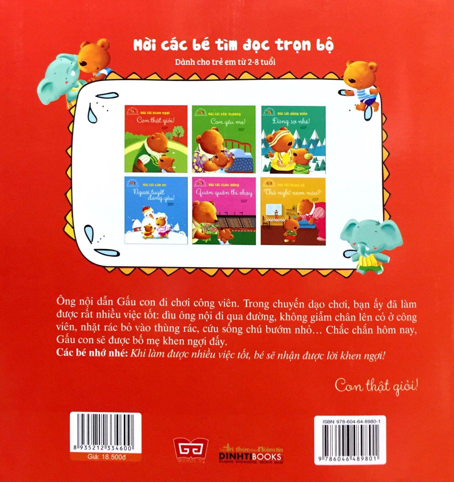Bé Học Nói Lời Hay - Nói Lời Khen Ngợi - Con Thật Giỏi!