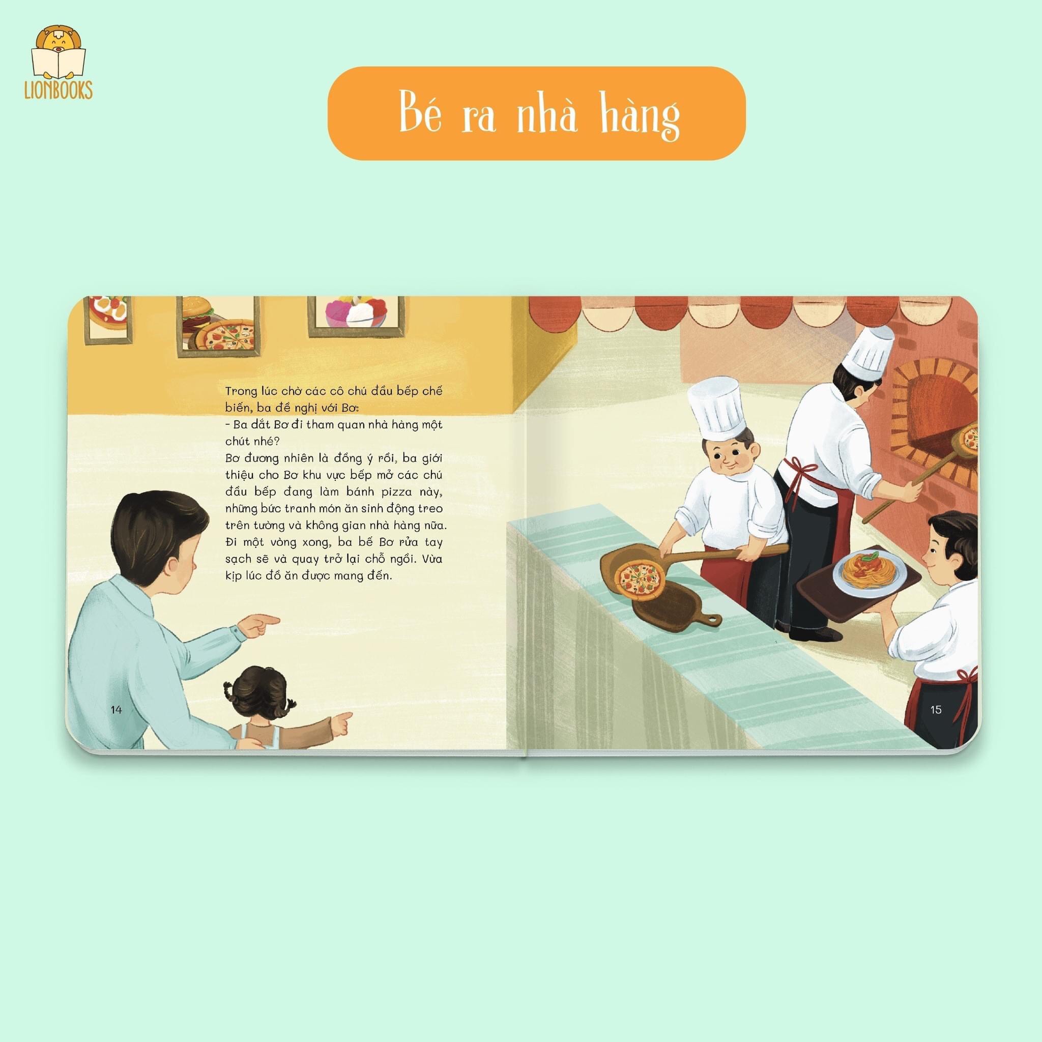 Bé Học Ứng Xử - LionBooks - Bộ 4 cuốn bồi cứng - Định hướng hành vi ngay từ giai đoạn đầu đời cho bé