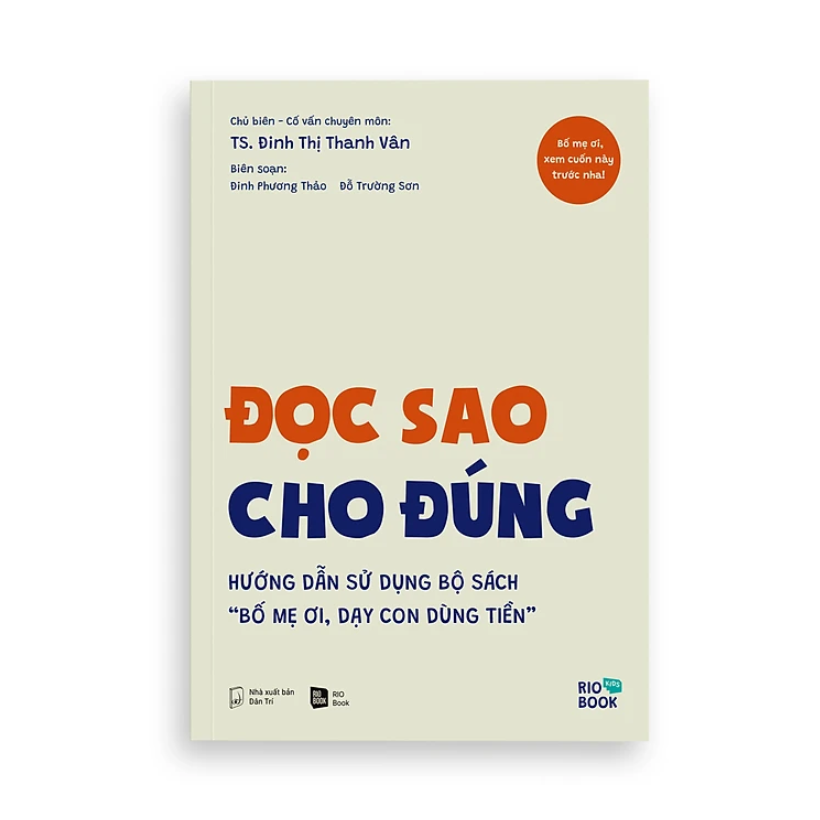 (Bộ 10 Cuốn) RIO Book KIDS - Bố Mẹ Ơi, Dạy Con Dùng Tiền