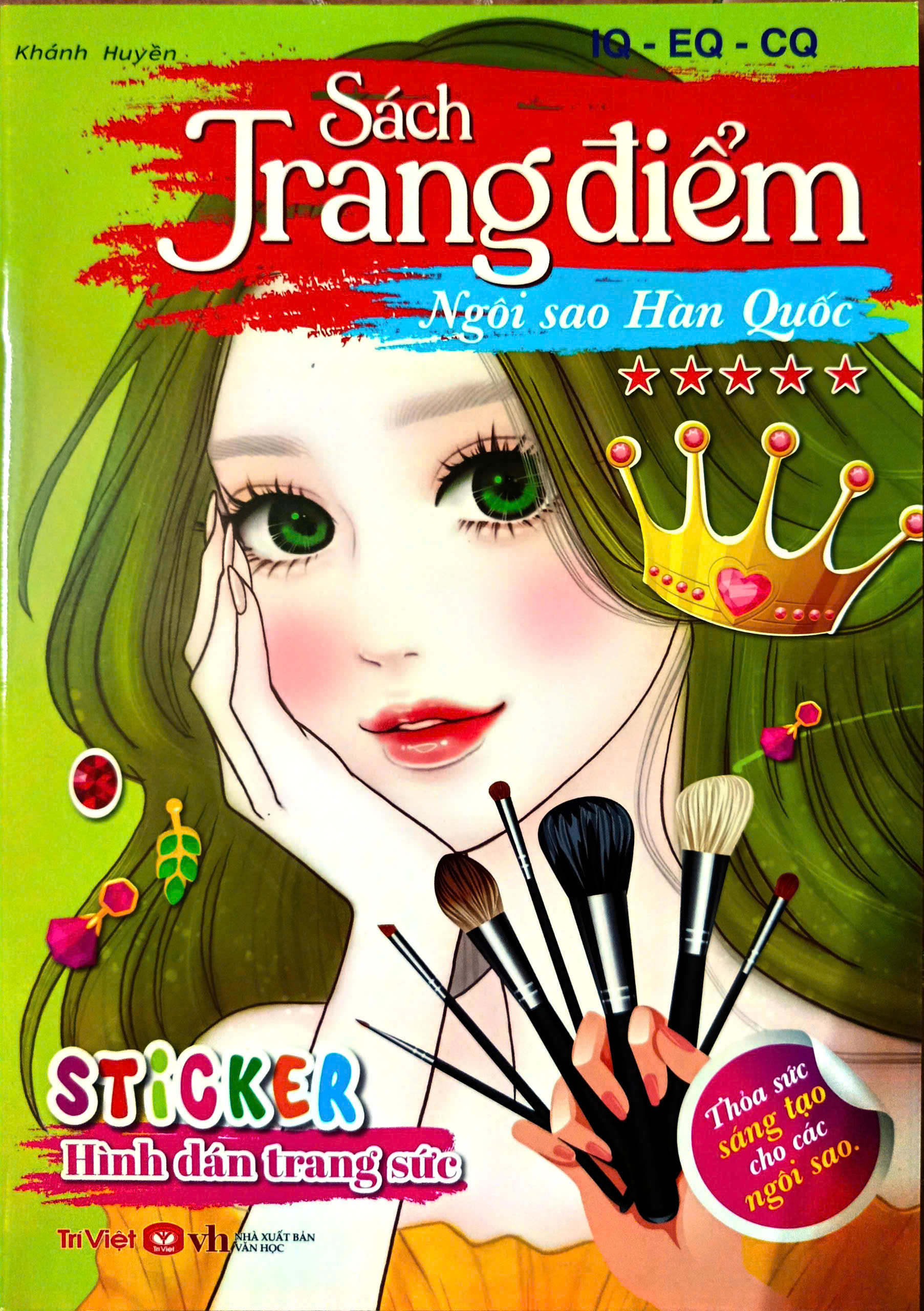 Bộ Sách Trang Điểm - Ngôi Sao Hàn Quốc (Bộ 6 Cuốn + Tặng Sticker Đáng Yêu)