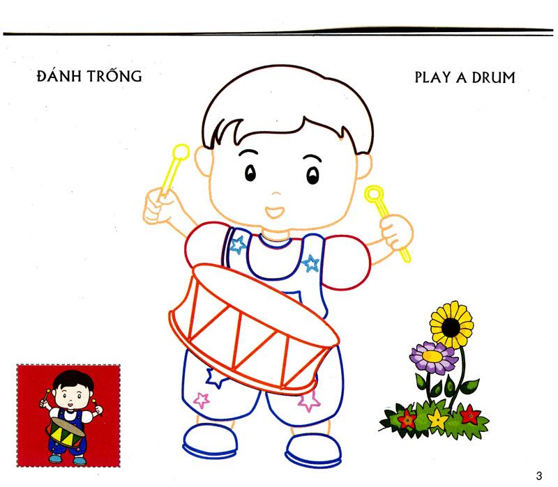 Bé Tập Tô Màu - Bé Ngoan