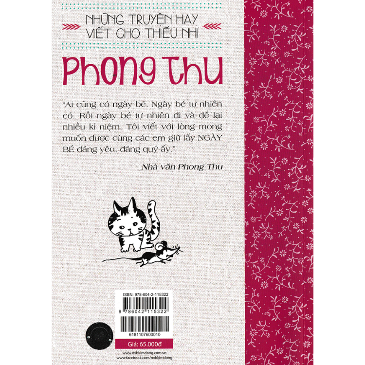 Những Truyện Hay Viết Cho Thiếu Nhi - Phong Thu (Tái Bản 2018)