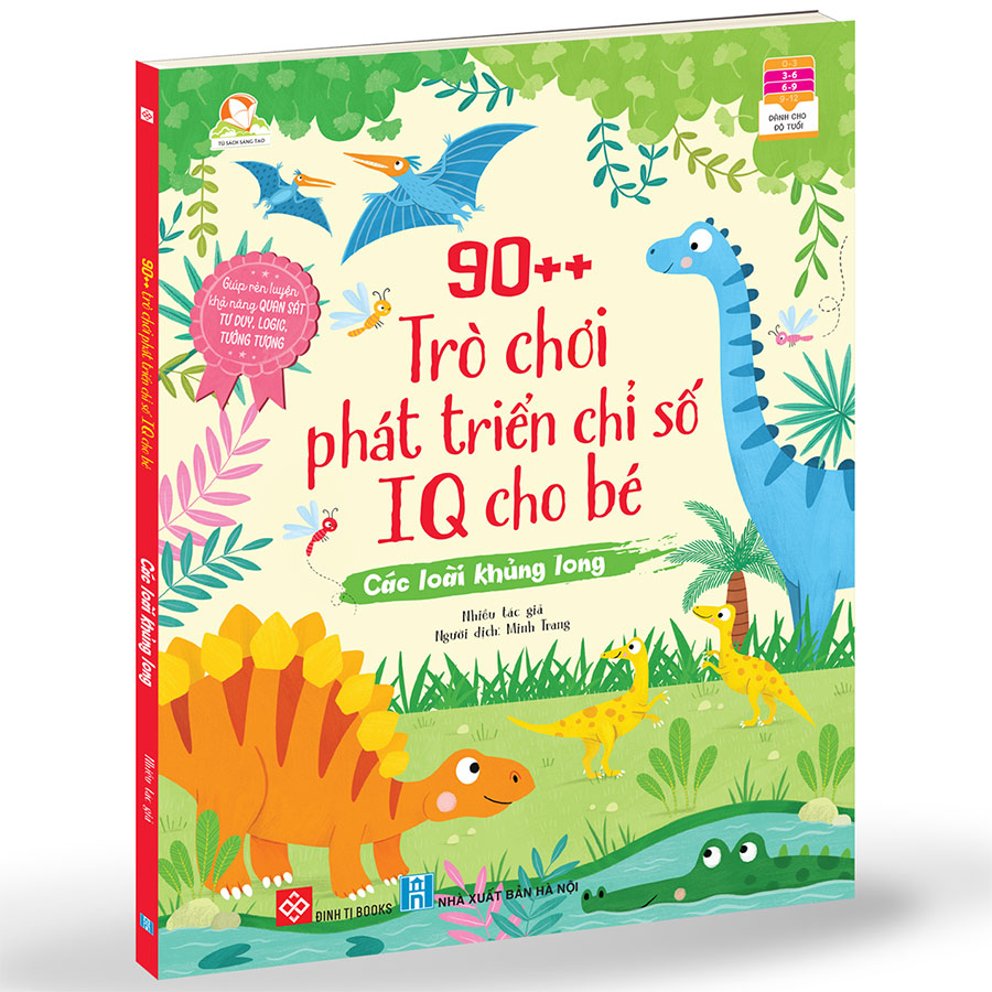 90++ Trò Chơi Phát Triển Chỉ Số Iq Cho Bé - Các Loài Khủng Long