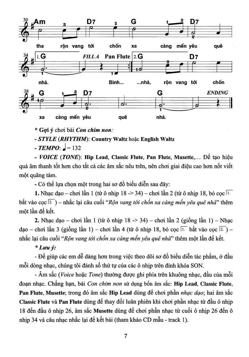 Thực Hành Biểu Diễn Organ Cho Thiếu Nhi – Tập 2