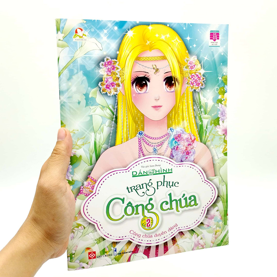 Dán hình trang phục công chúa 2 - Công chúa duyên dáng 65N