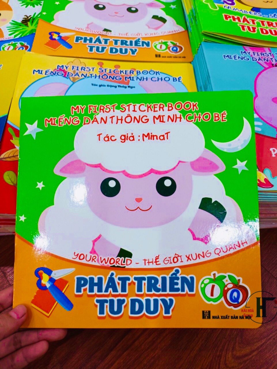 Sách- Combo 6 Cuốn sách Miếng dán Thông minh cho bé - My First Sticker Book (Phát triển Tư Duy và Khả năng Sáng tạo)