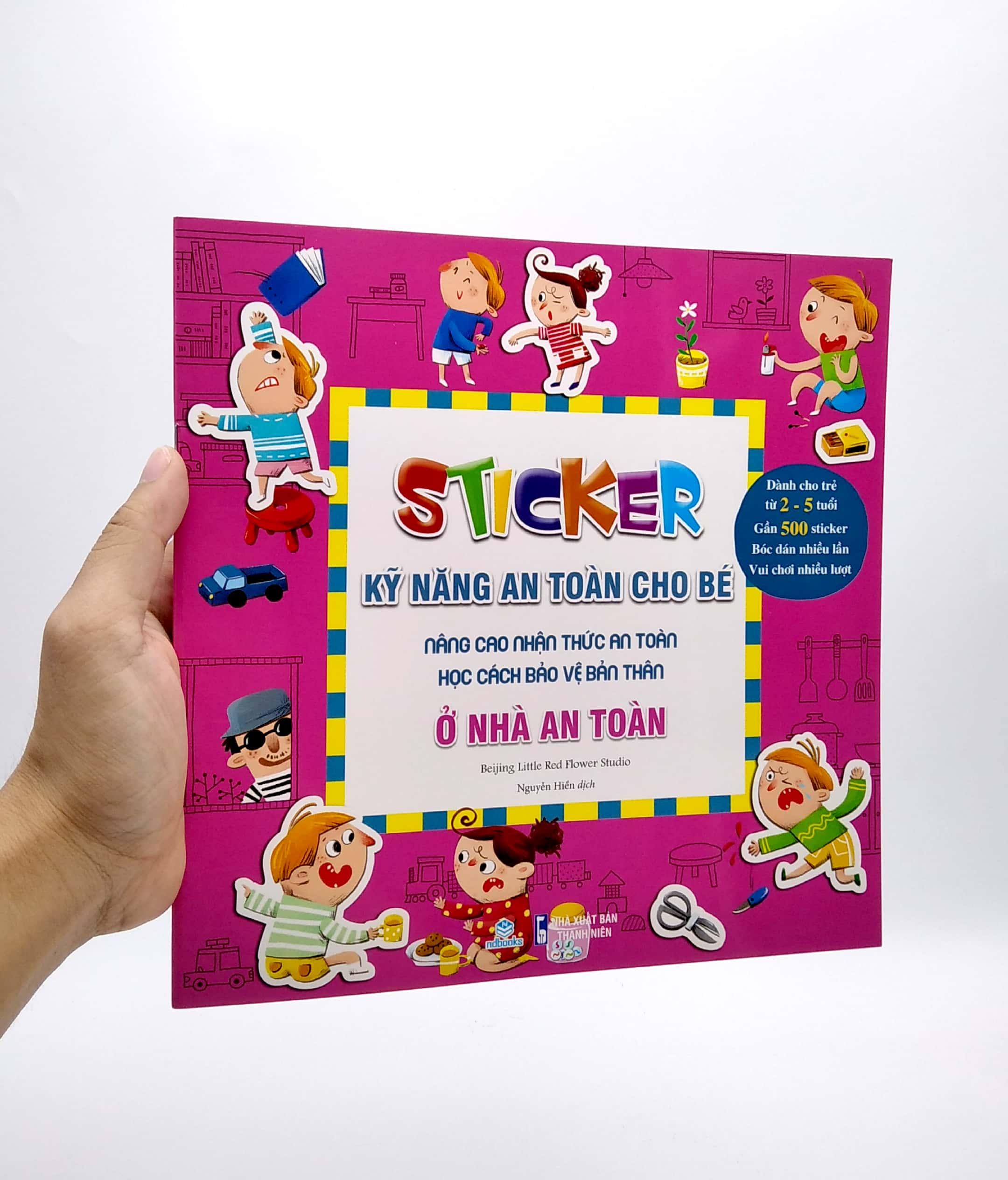 Stickers Kỹ Năng An Toàn Cho Bé - Ở Nhà An Toàn