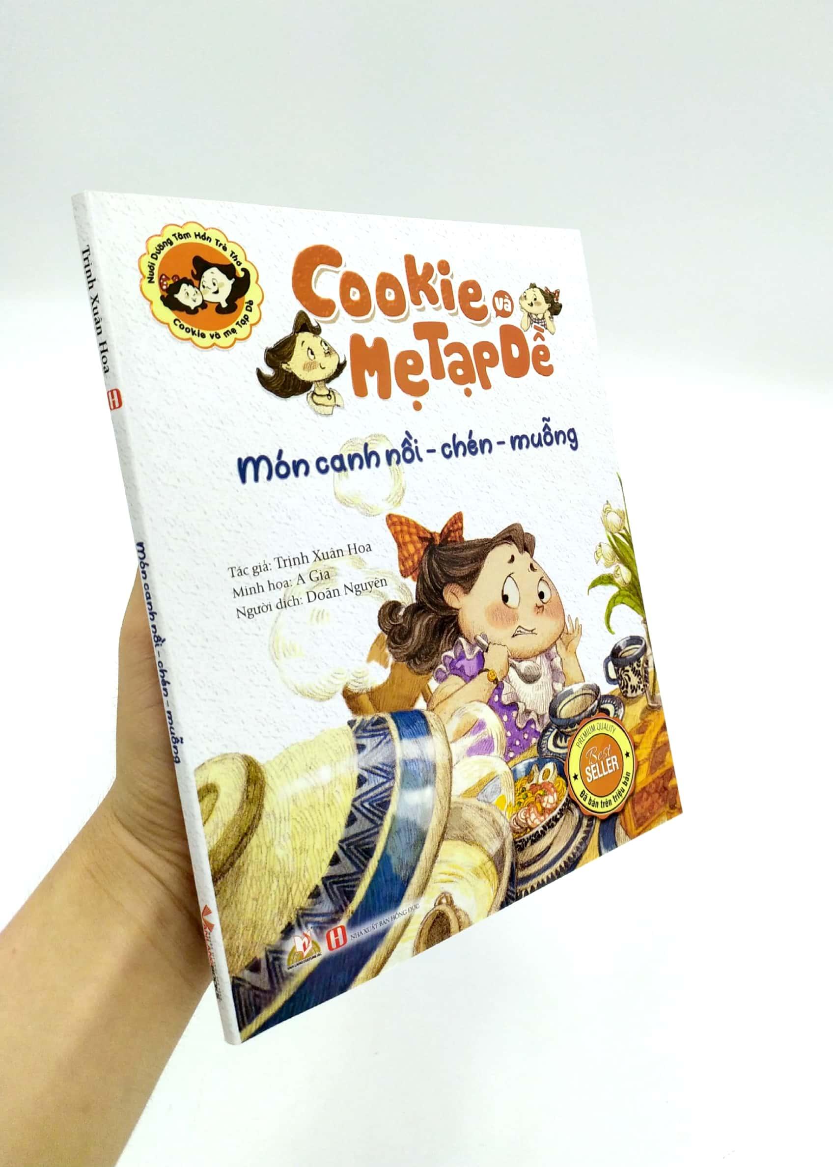 Cookie Và Mẹ Tạp Dề - Món Canh Nồi - Chén - Muỗng