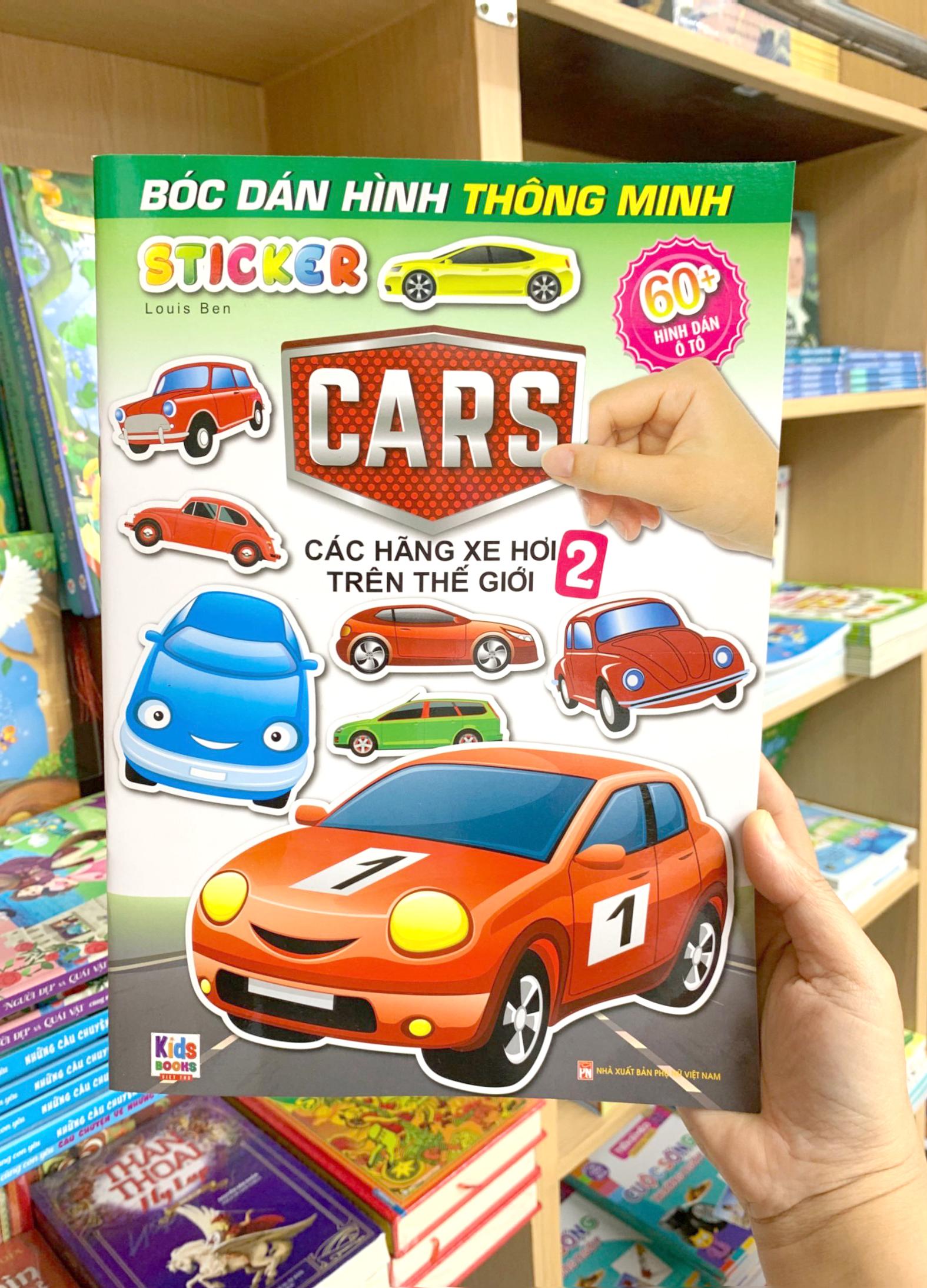 Sticker Bóc Dán Hình Thông Minh - Car - Các Hãng Xe Trên Thế Giới 2