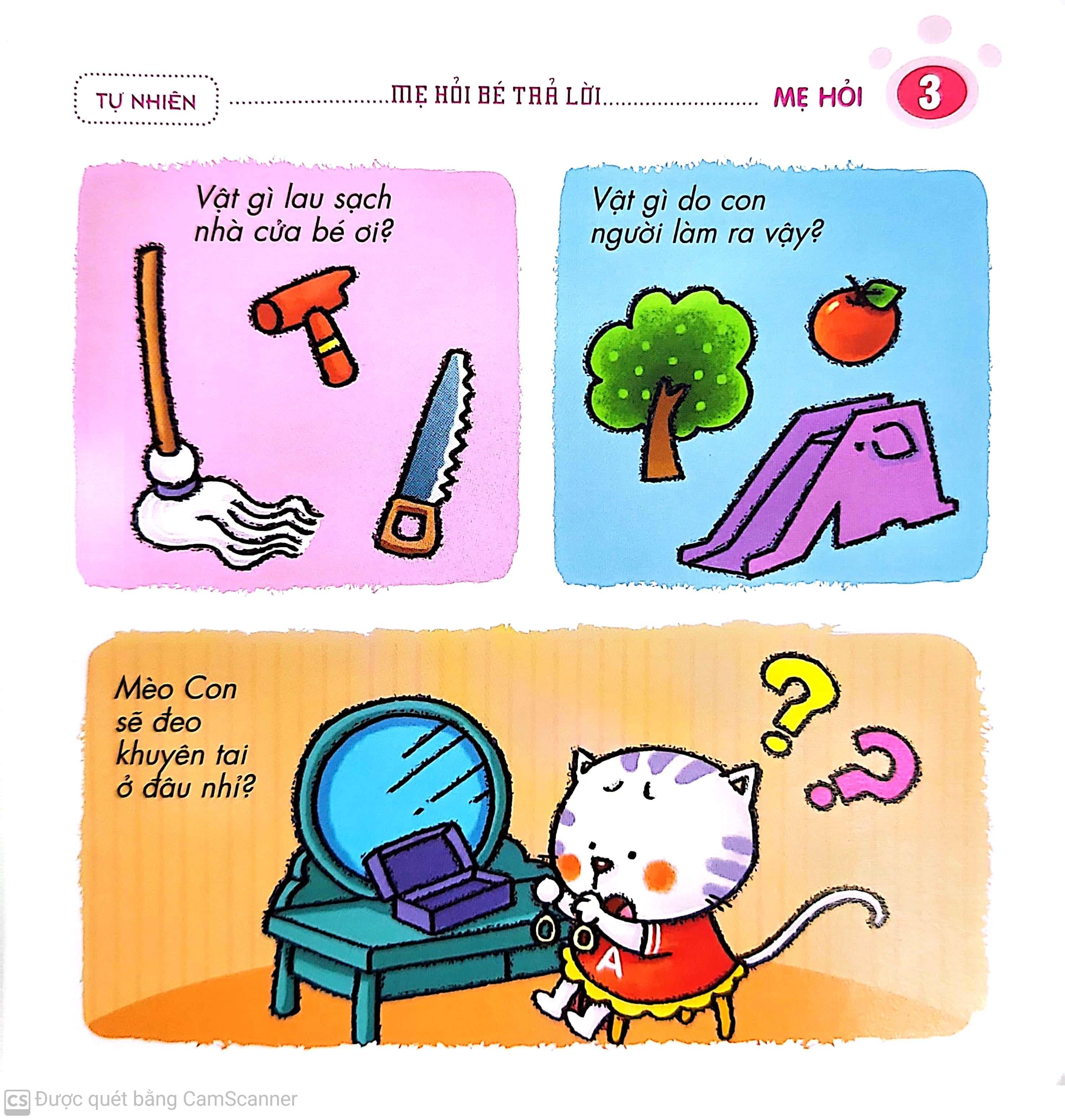 Mẹ Hỏi Bé Trả Lời 3-4 Tuổi (Tái Bản)