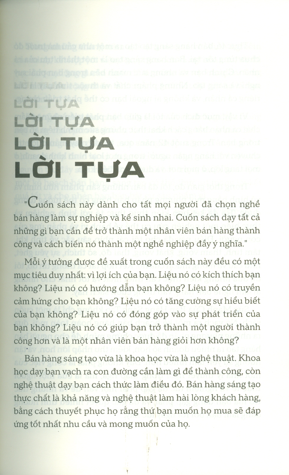 Sức Mạnh Của Bán Hàng Sáng Tạo